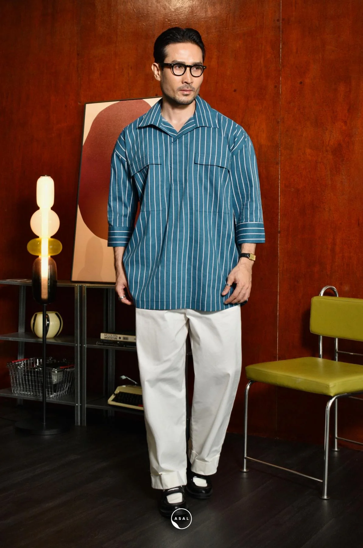 AKIN STRIPE SHIRT IN SA03