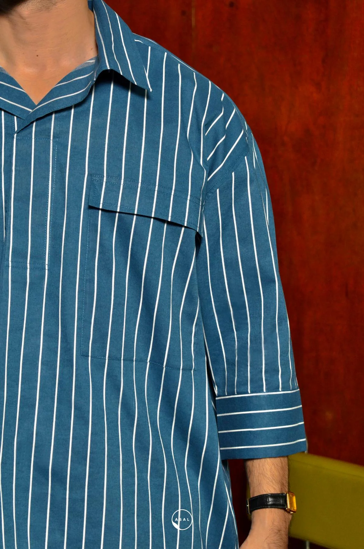 AKIN STRIPE SHIRT IN SA03 - Image 2