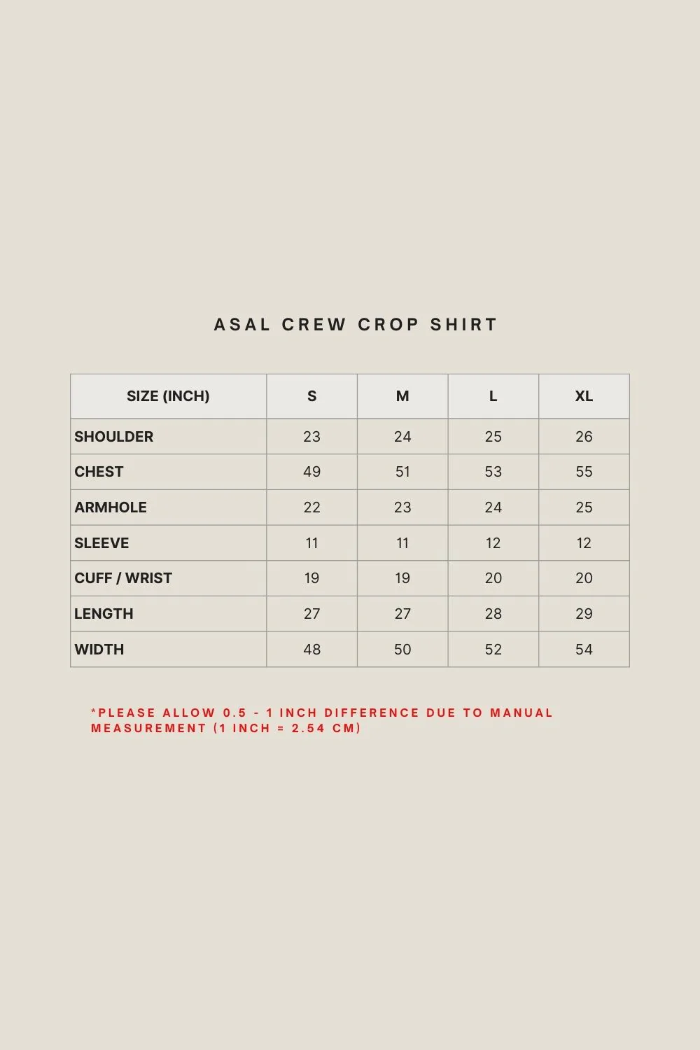 ASAL CREW CROP SHIRT IN AC05 - Image 4