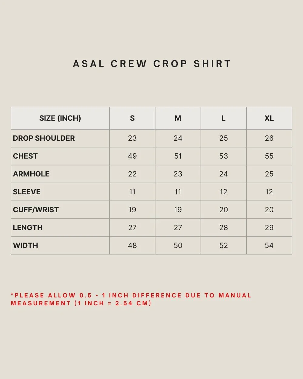 ASAL CREW CROP SHIRT IN AD03 - Image 4