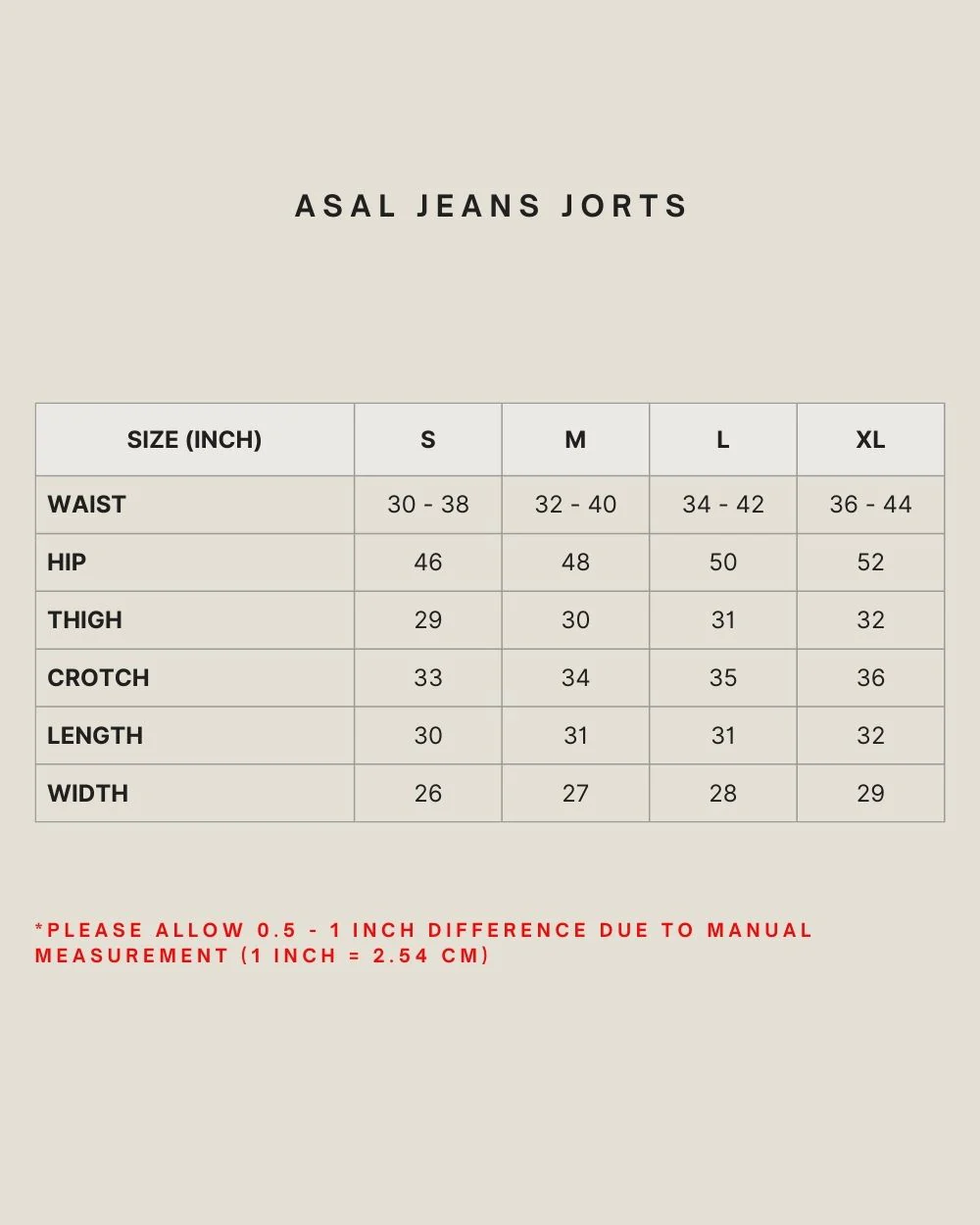 ASAL JEANS JORTS IN FRENCH ROAST - Image 5
