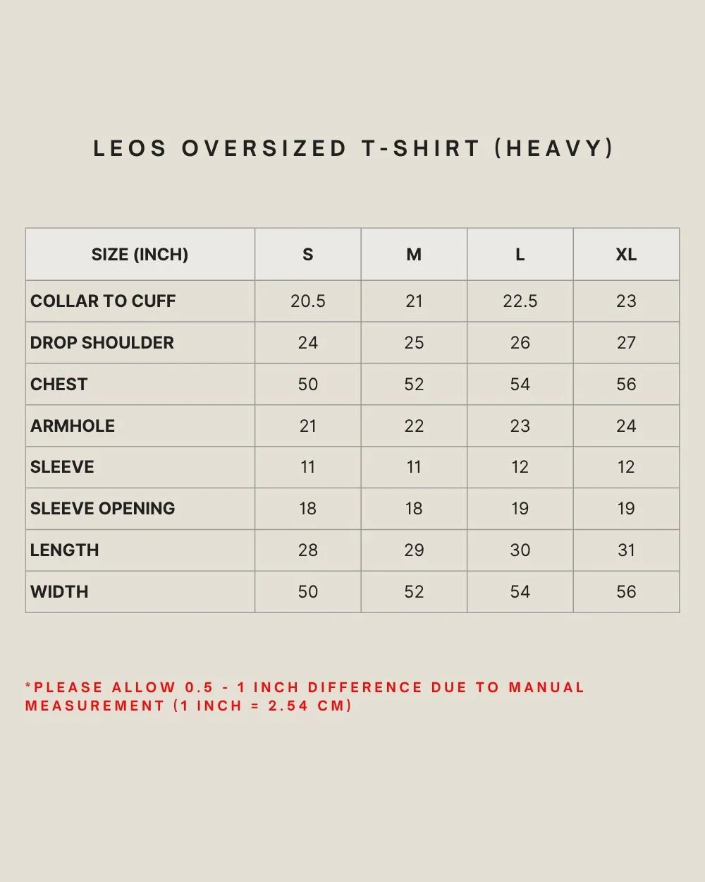 LEOS OVERSIZED T-SHIRT (HEAVY) IN BRUSH - Image 4