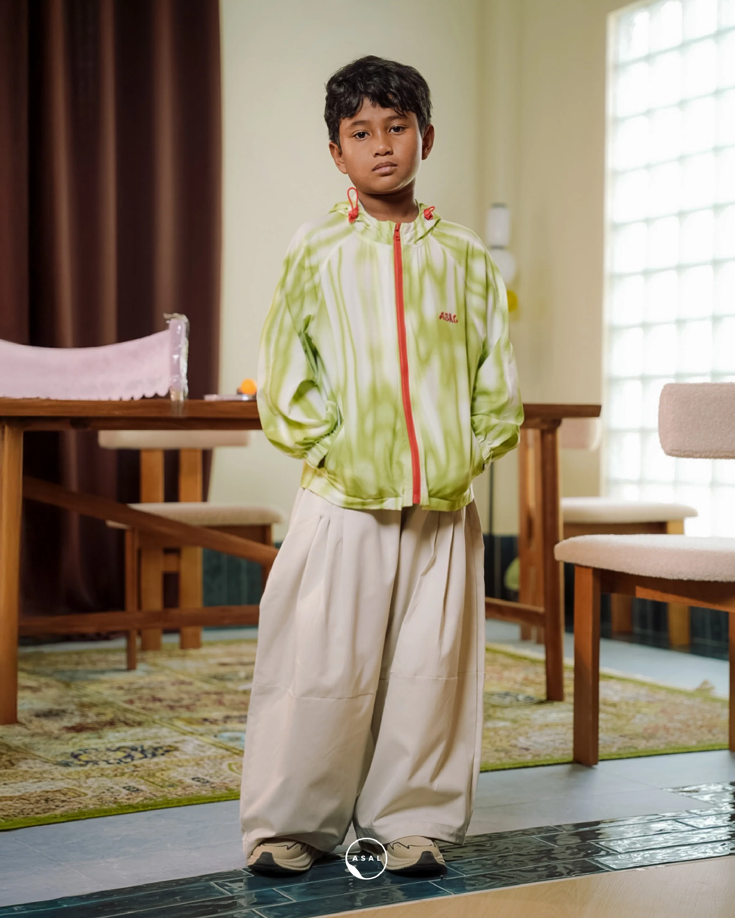 ASAL STORM WINDBREAKER KIDS IN FERN - Image 3