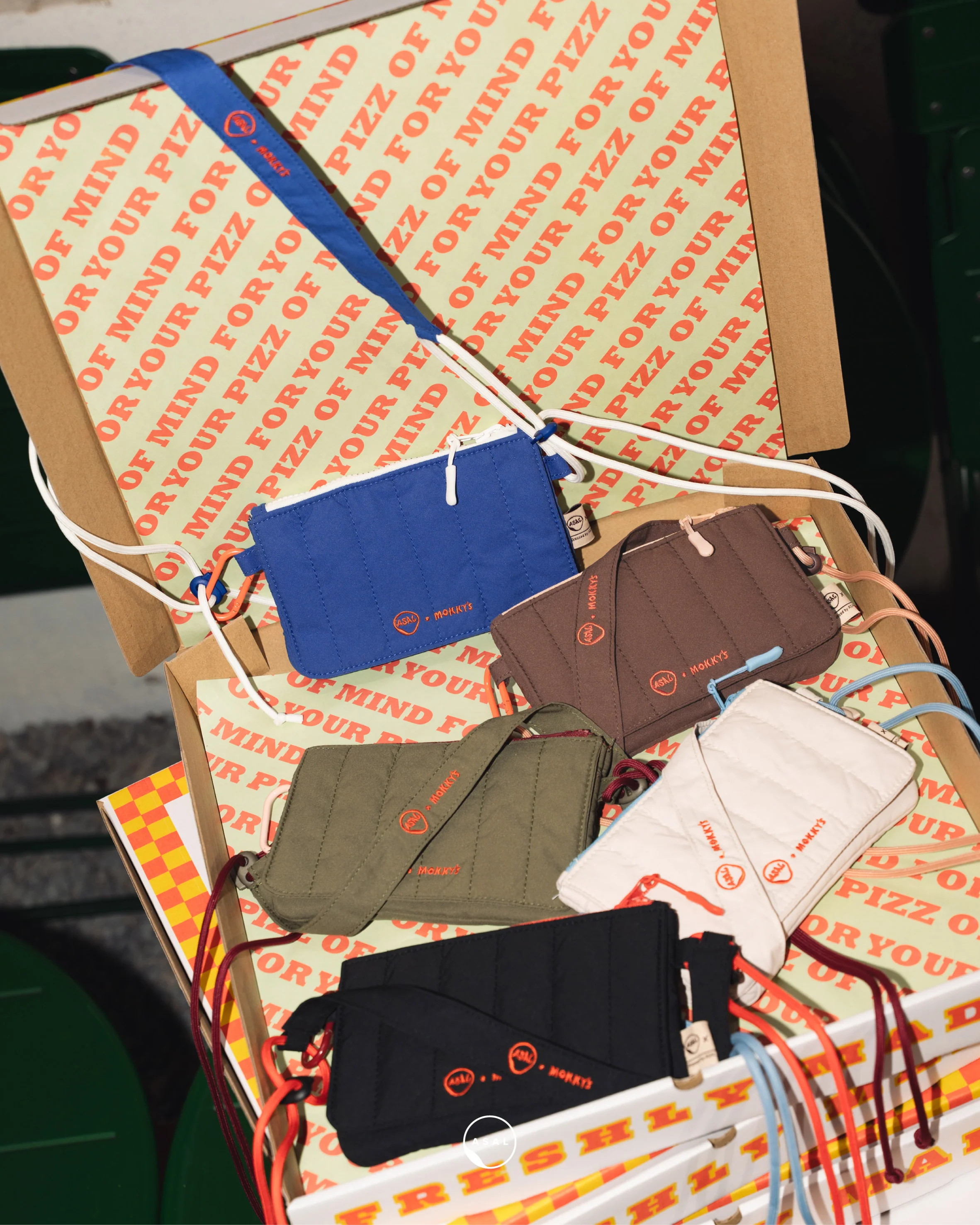 ASAL X MOKKY'S CHEEZY MINI STRAP BAG IN BLUING - Image 5