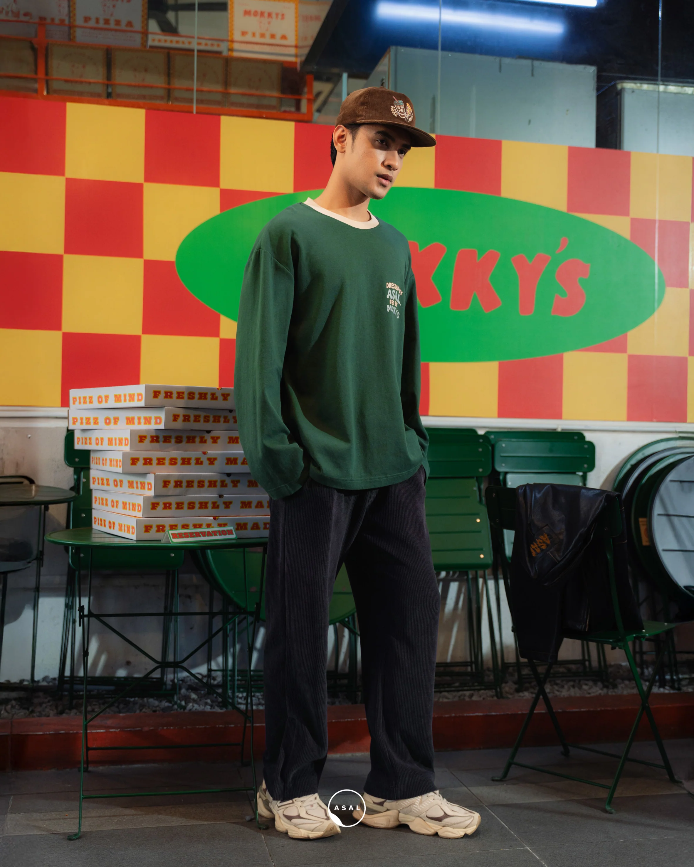 ASAL X MOKKY'S LONG SLEEVE ALFREDO IN MOUNTAIN VIEW - Image 3