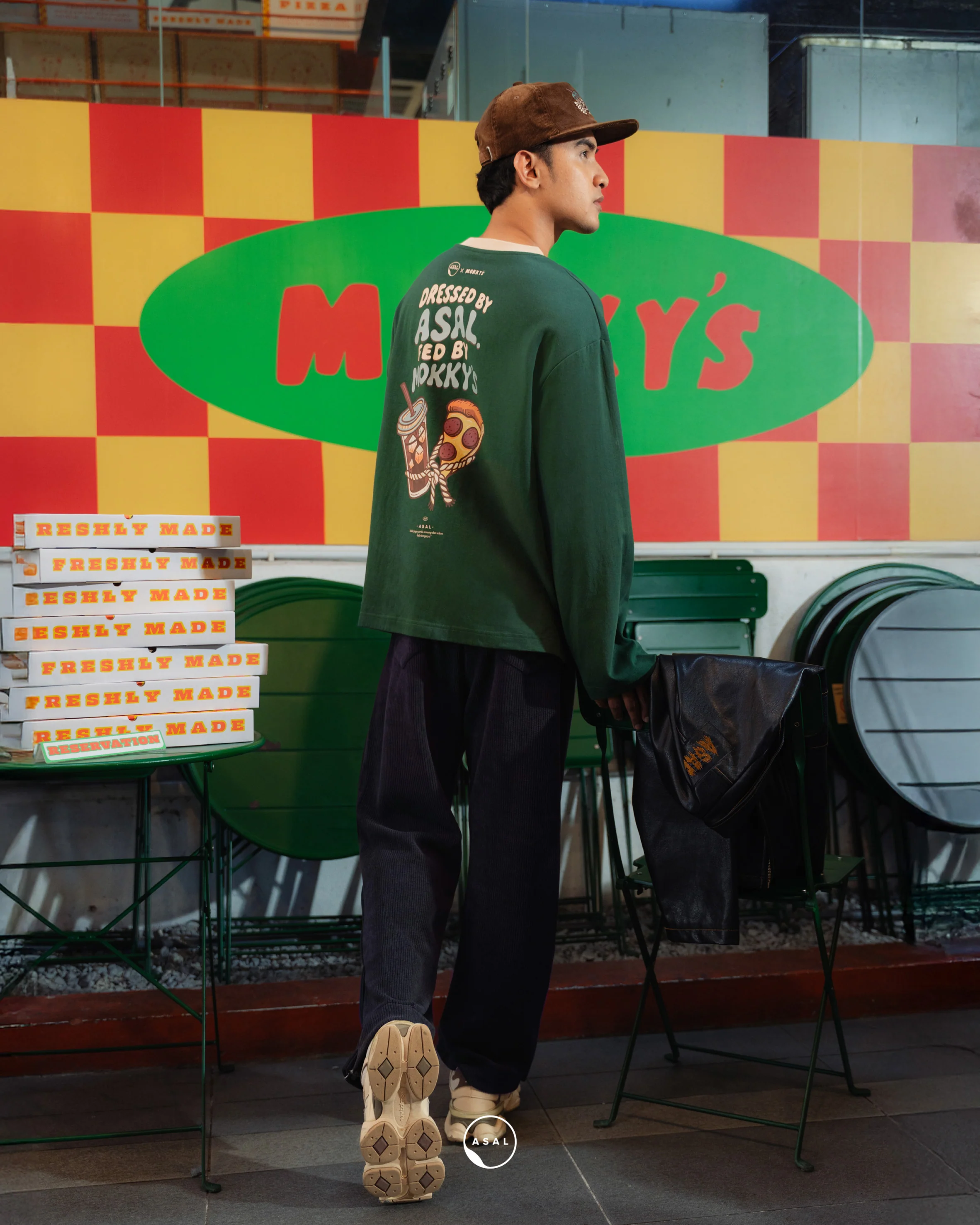 ASAL X MOKKY'S LONG SLEEVE ALFREDO IN MOUNTAIN VIEW - Image 4