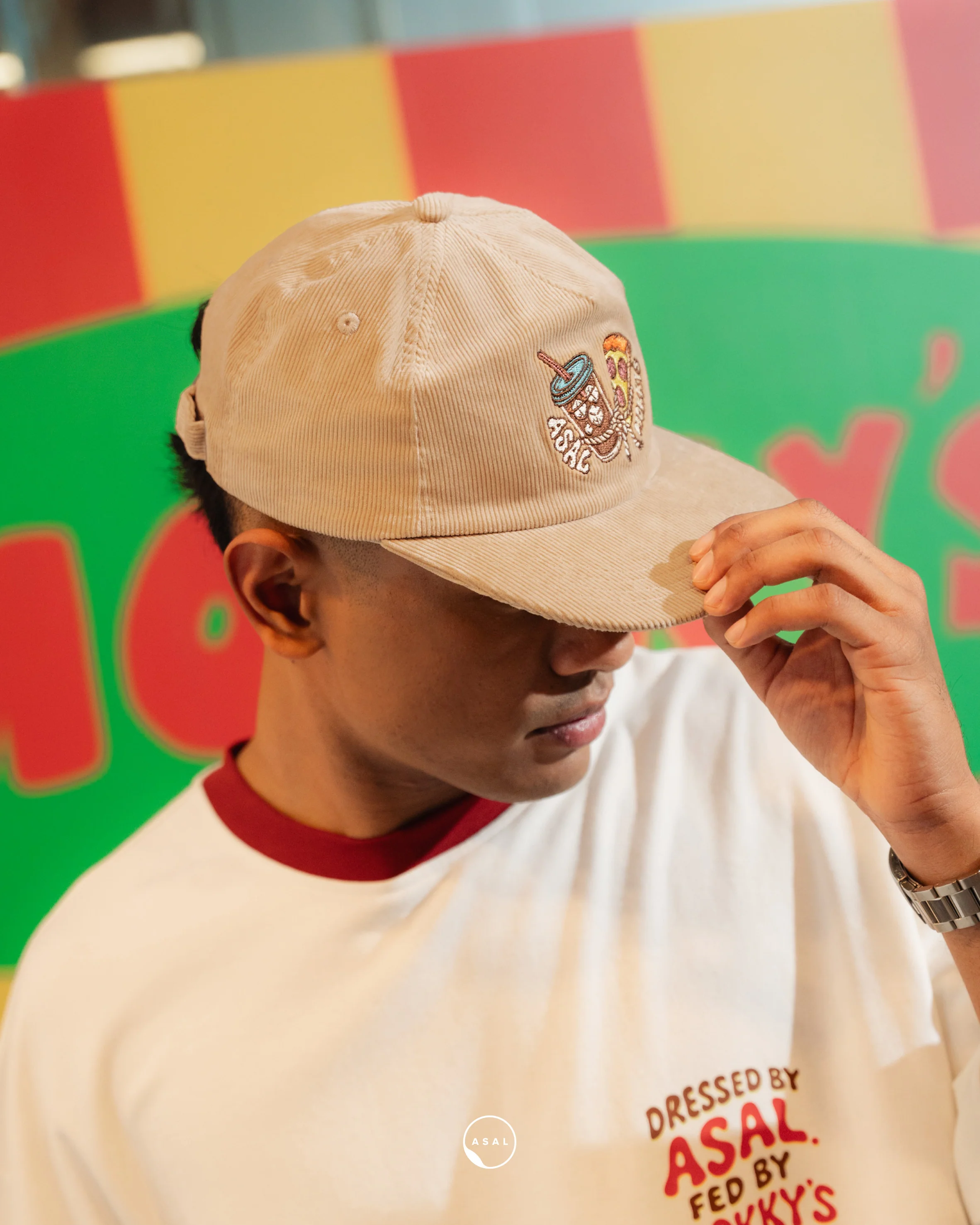 ASAL X MOKKY'S MELLOW CAP IN SEMOLINA - Image 3