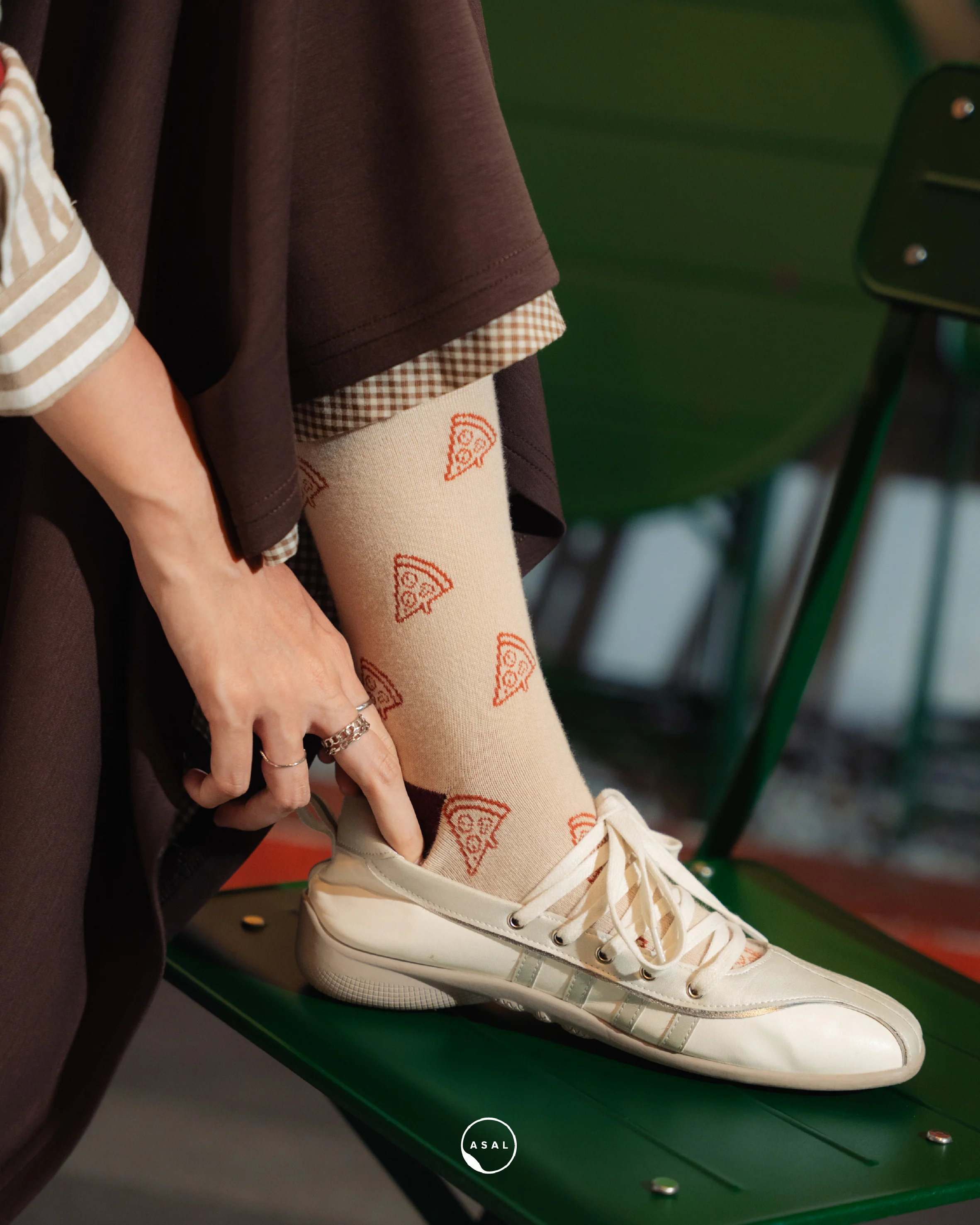 ASAL X MOKKY'S ROMANO SOCKS IN SET A - Image 3