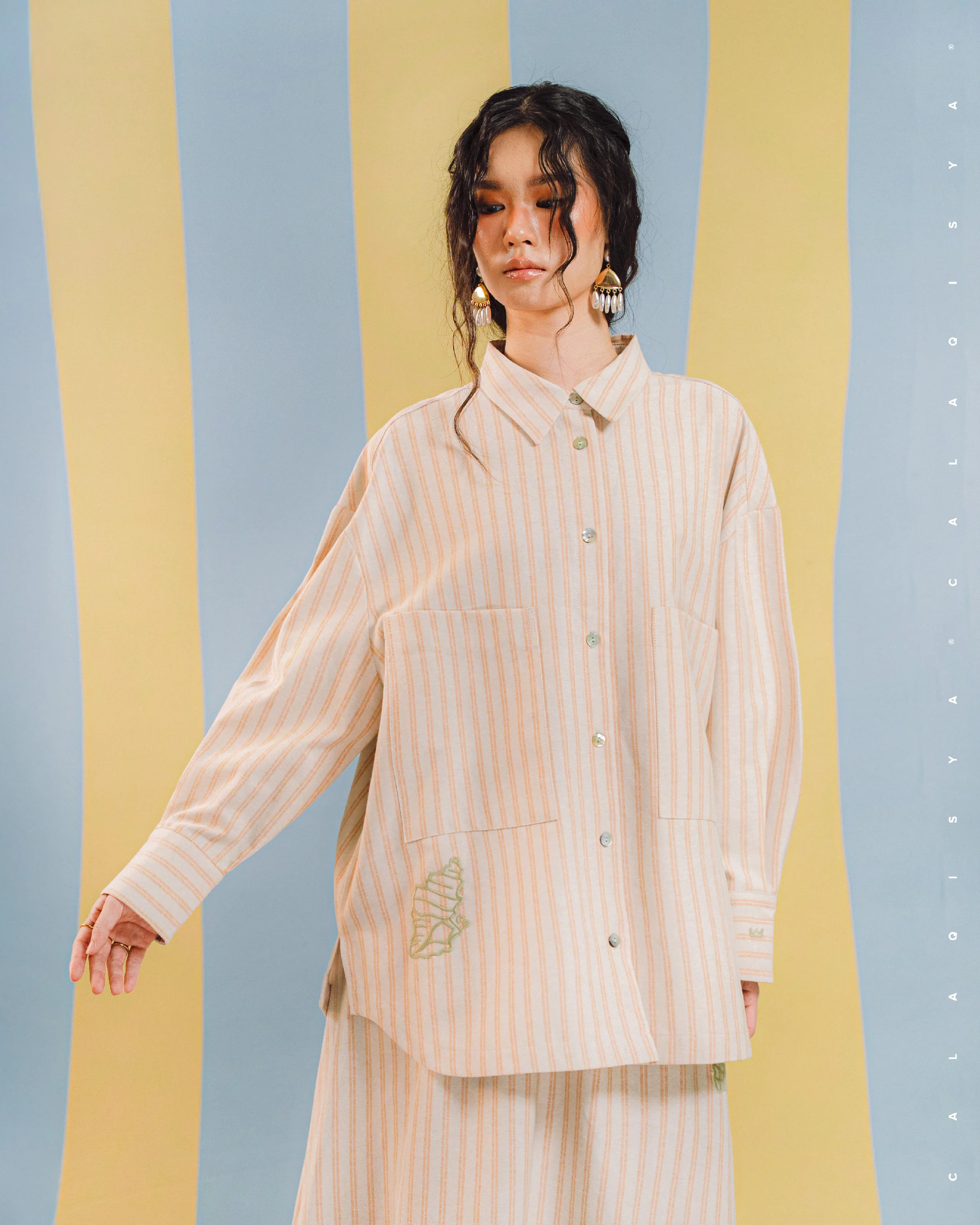 BAYU KAIL TOP IN CRYSTAL GREY