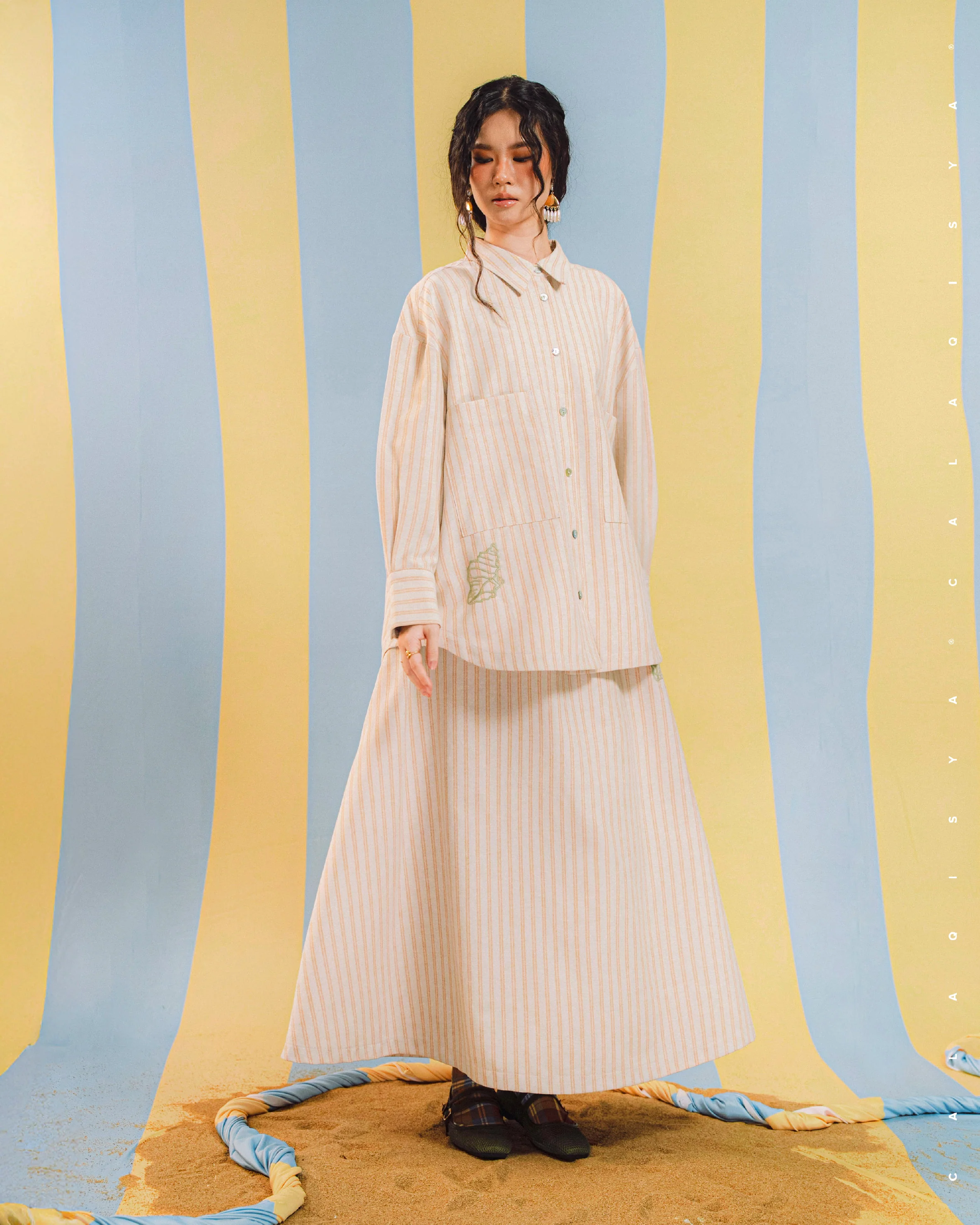 BAYU KAIL TOP IN CRYSTAL GREY - Image 3