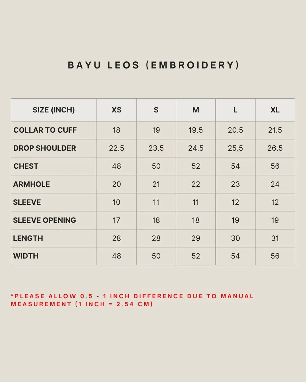BAYU LEOS (EMBROIDERY) IN BLACK - Image 4