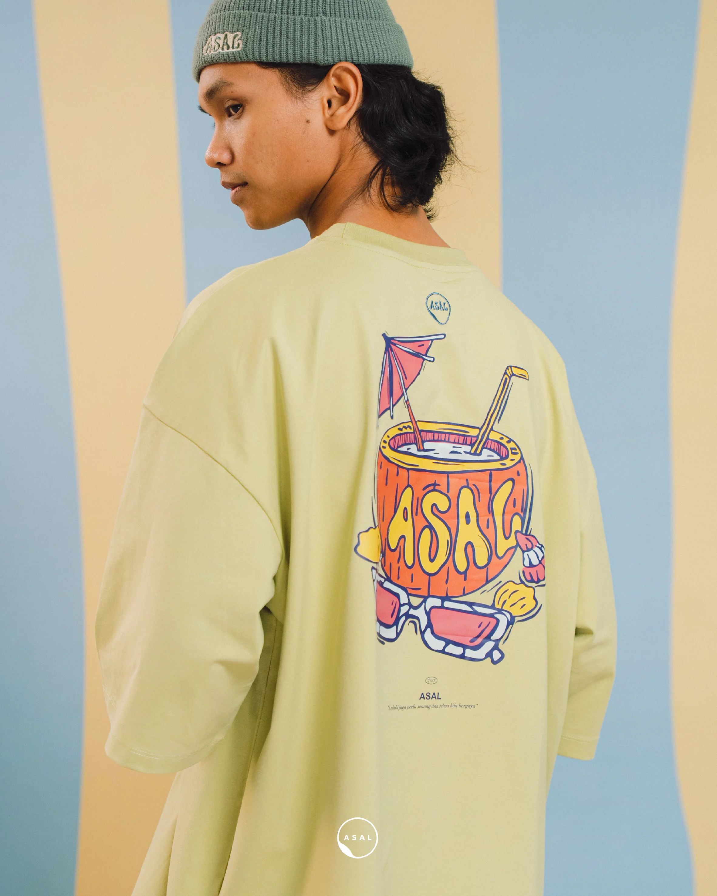 BAYU LEOS (PRINTED) IN GARDEN GLADE