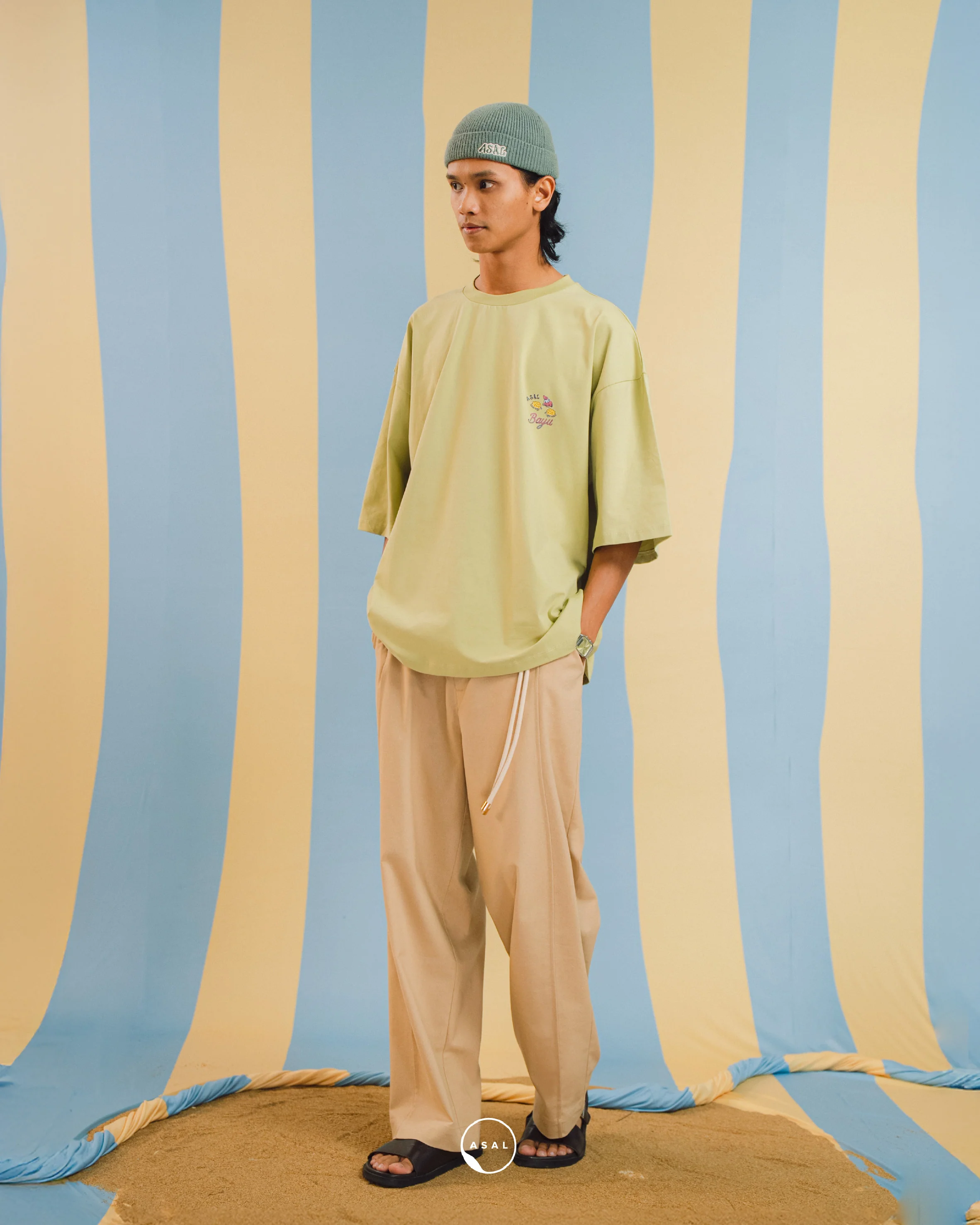 BAYU LEOS (PRINTED) IN GARDEN GLADE - Image 3