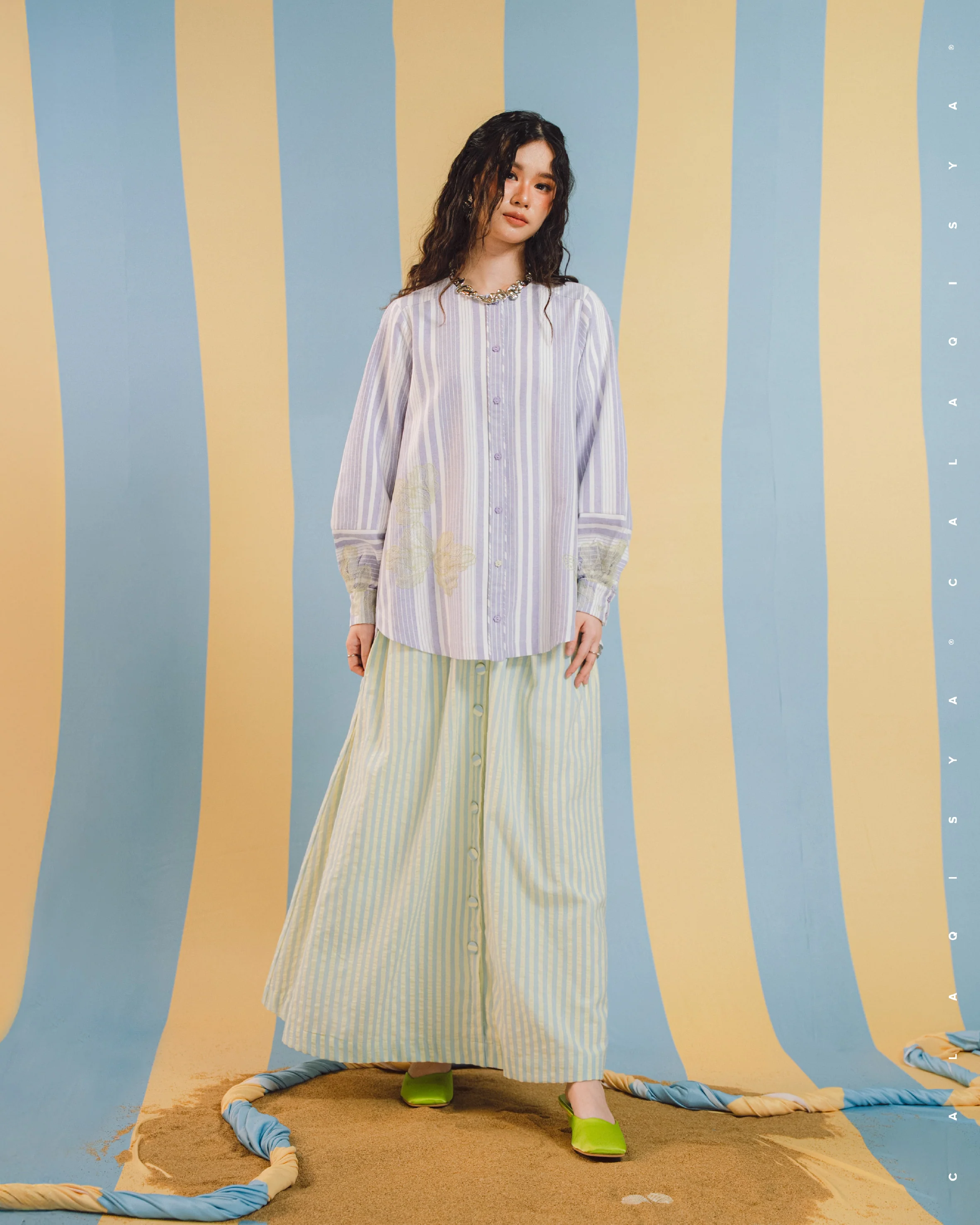 BAYU MAYA TOP IN LAVENDULA - Image 3