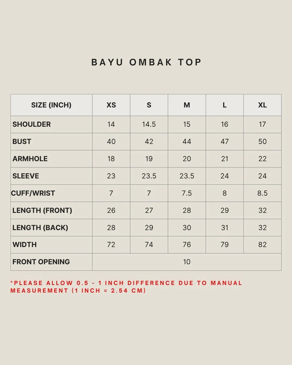 BAYU OMBAK TOP IN RAWHIDE - Image 5