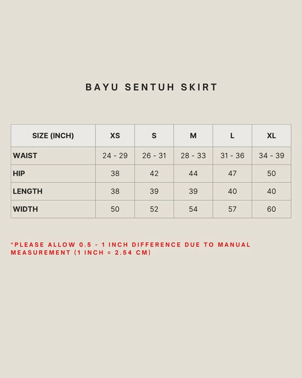BAYU SENTUH SKIRT IN SABLE - Image 4