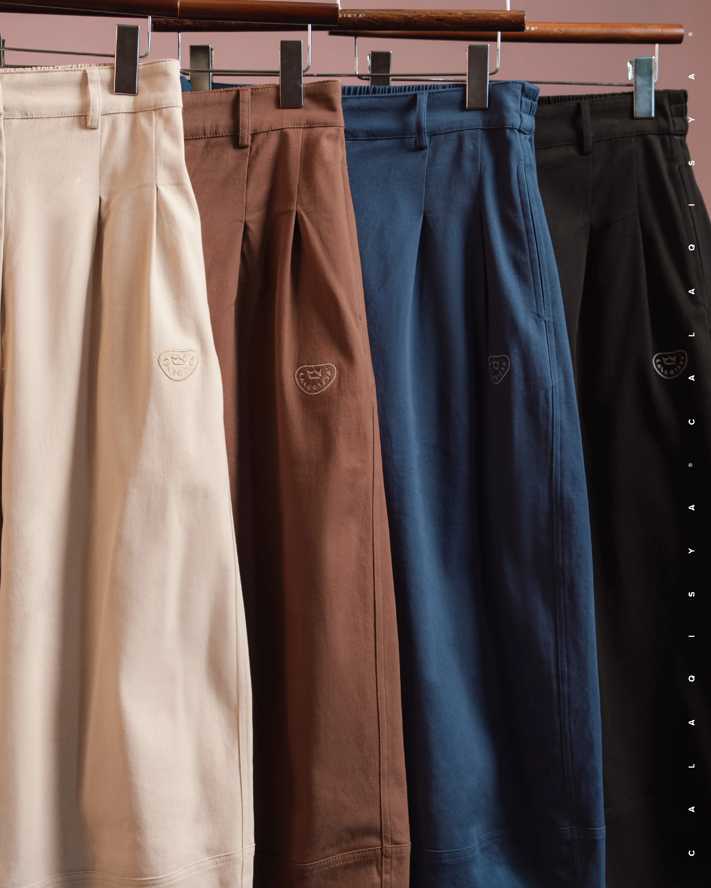 BFSCT COCOON PANTS IN MEDIEVAL BLUE - Image 4