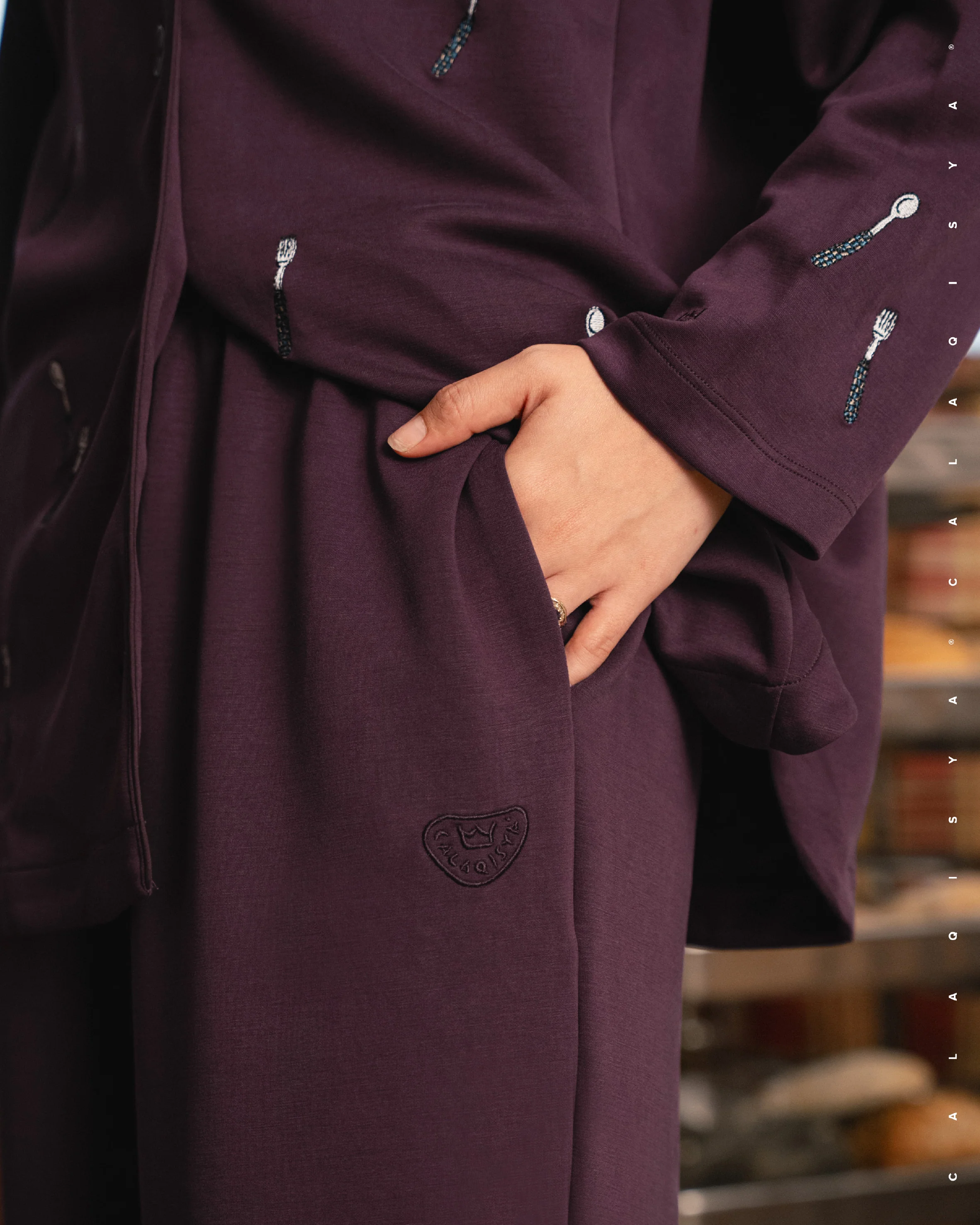 BFSCT LOUNGE PANTS IN POTENT PURPLE - Image 3