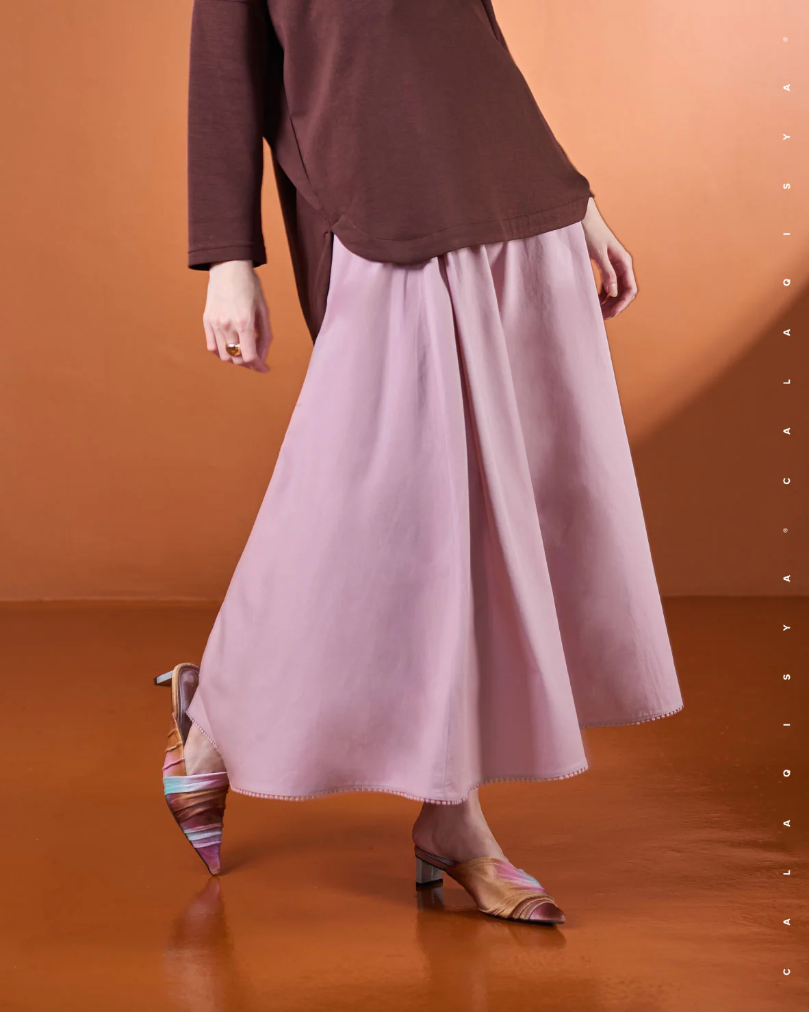 BLOOM TULIP SKIRT IN PINK NECTAR - Image 3
