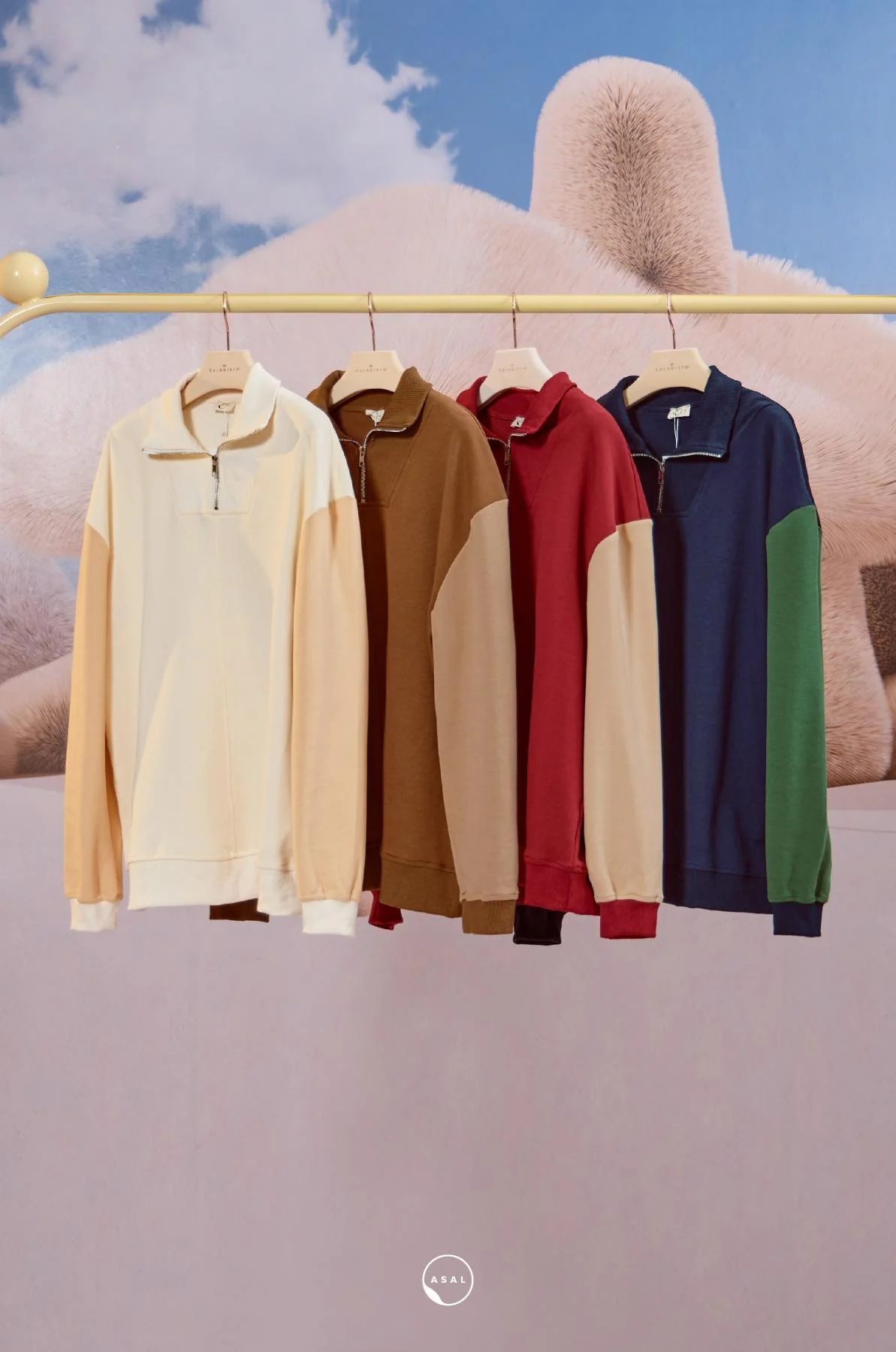 BOBY MEN POLO SHIRT IN POMEGRANATE - Image 4