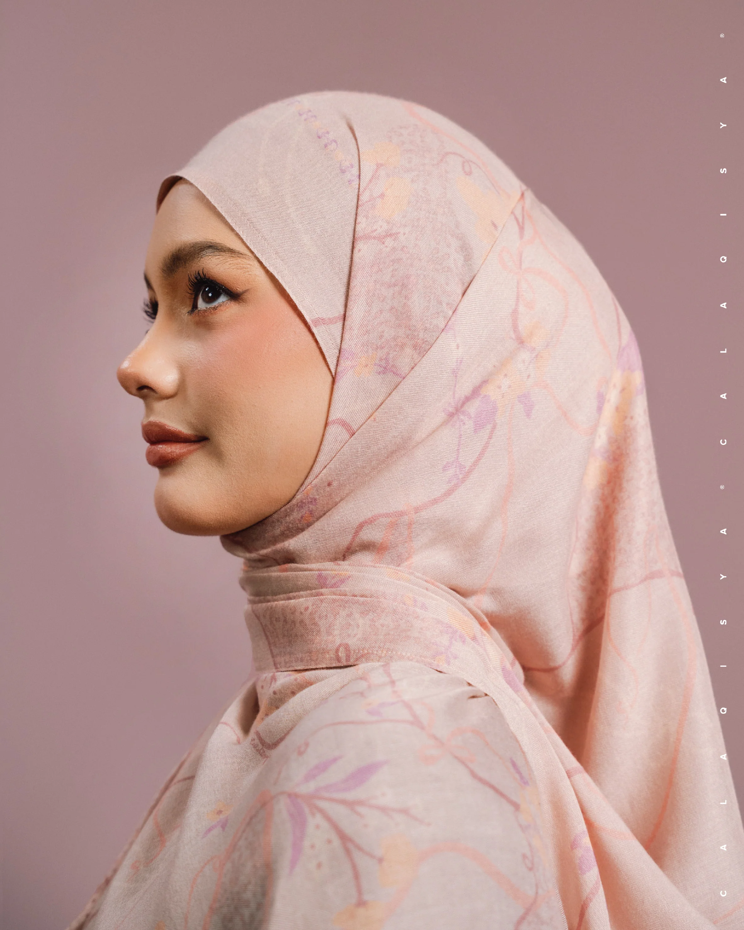 BUMI MODAL SHAWL (100% MODAL) IN CREAM TAN - Image 3