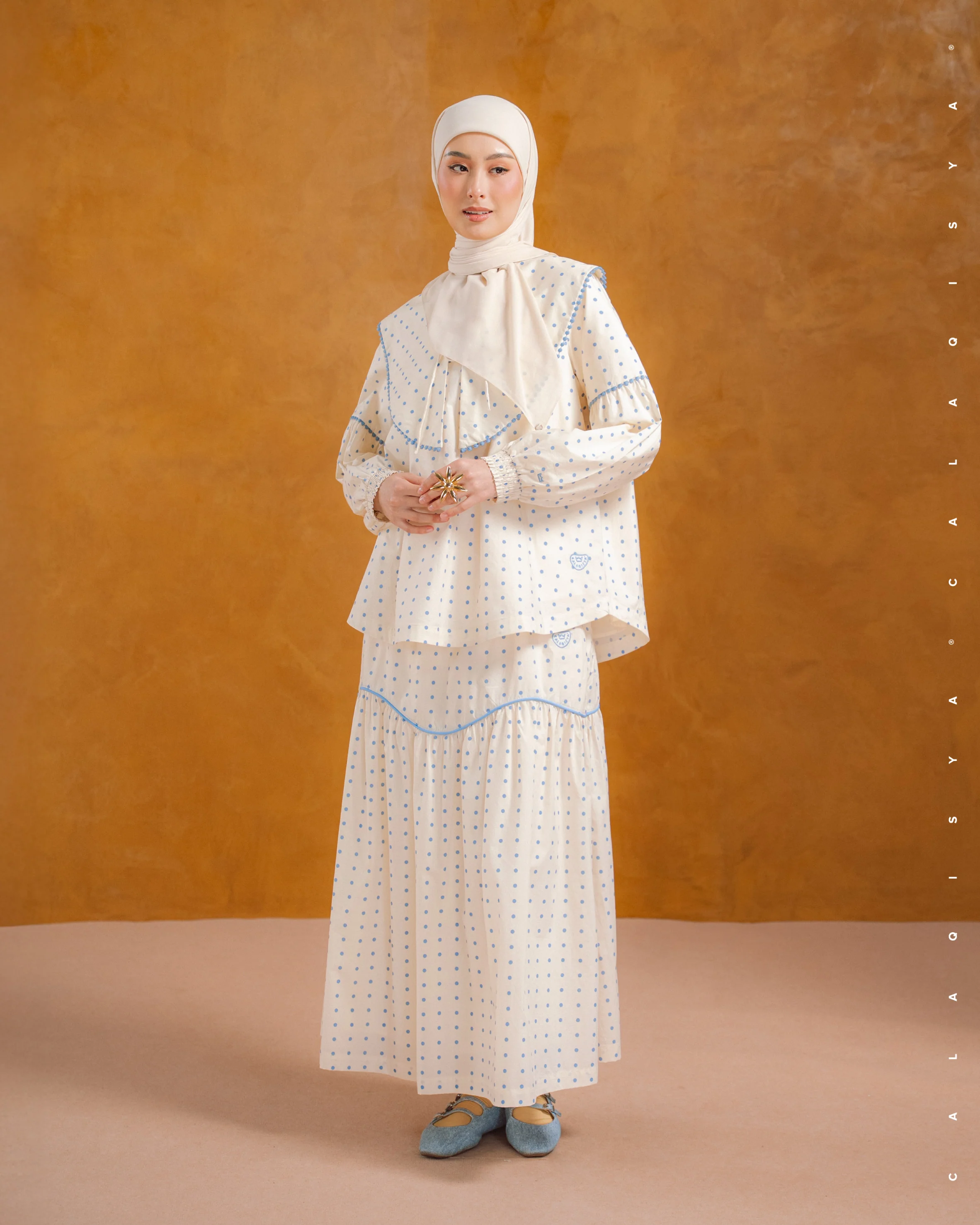 CAILY POLKA SKIRT IN A01 - Image 2