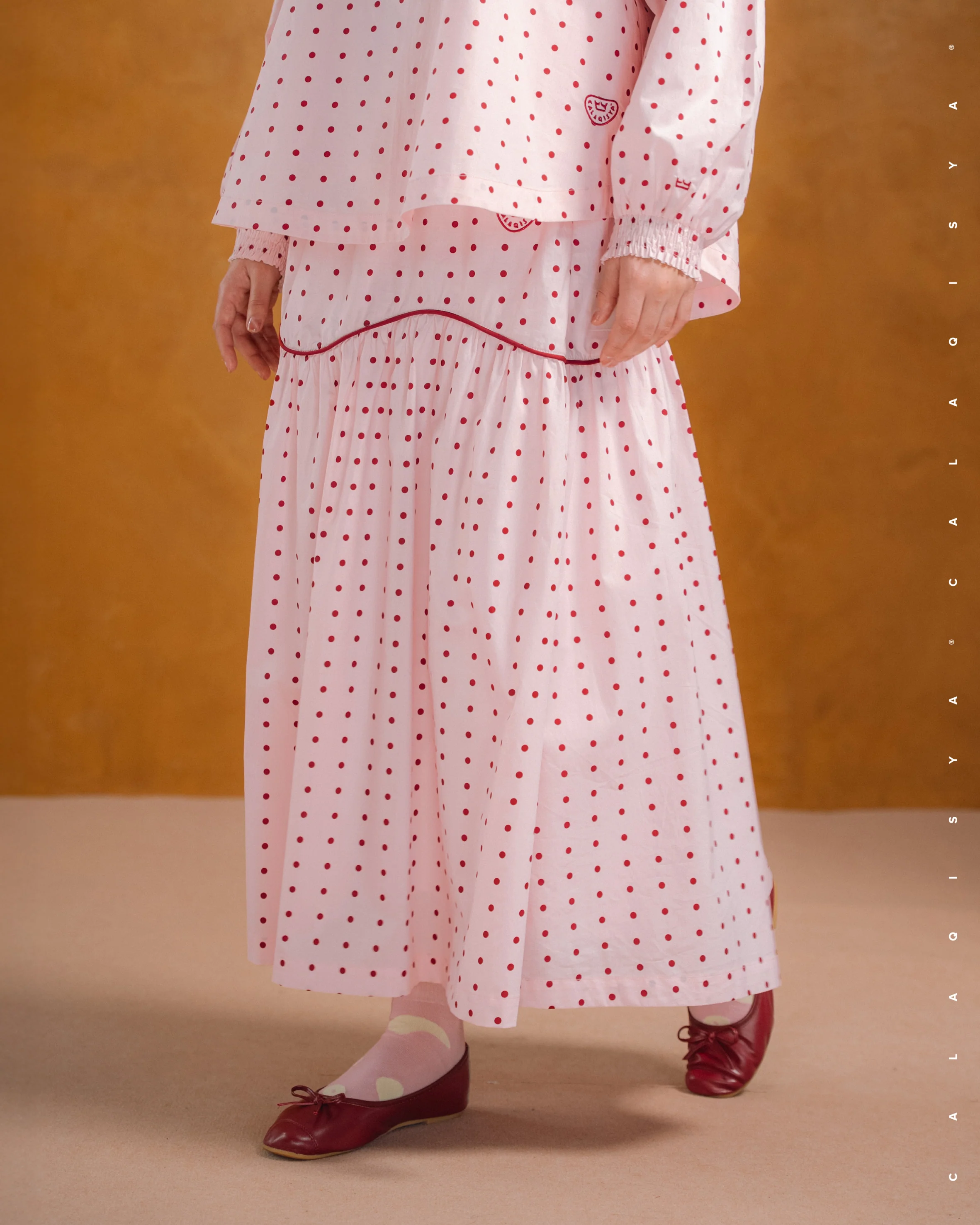 CAILY POLKA SKIRT IN A02 - Image 3