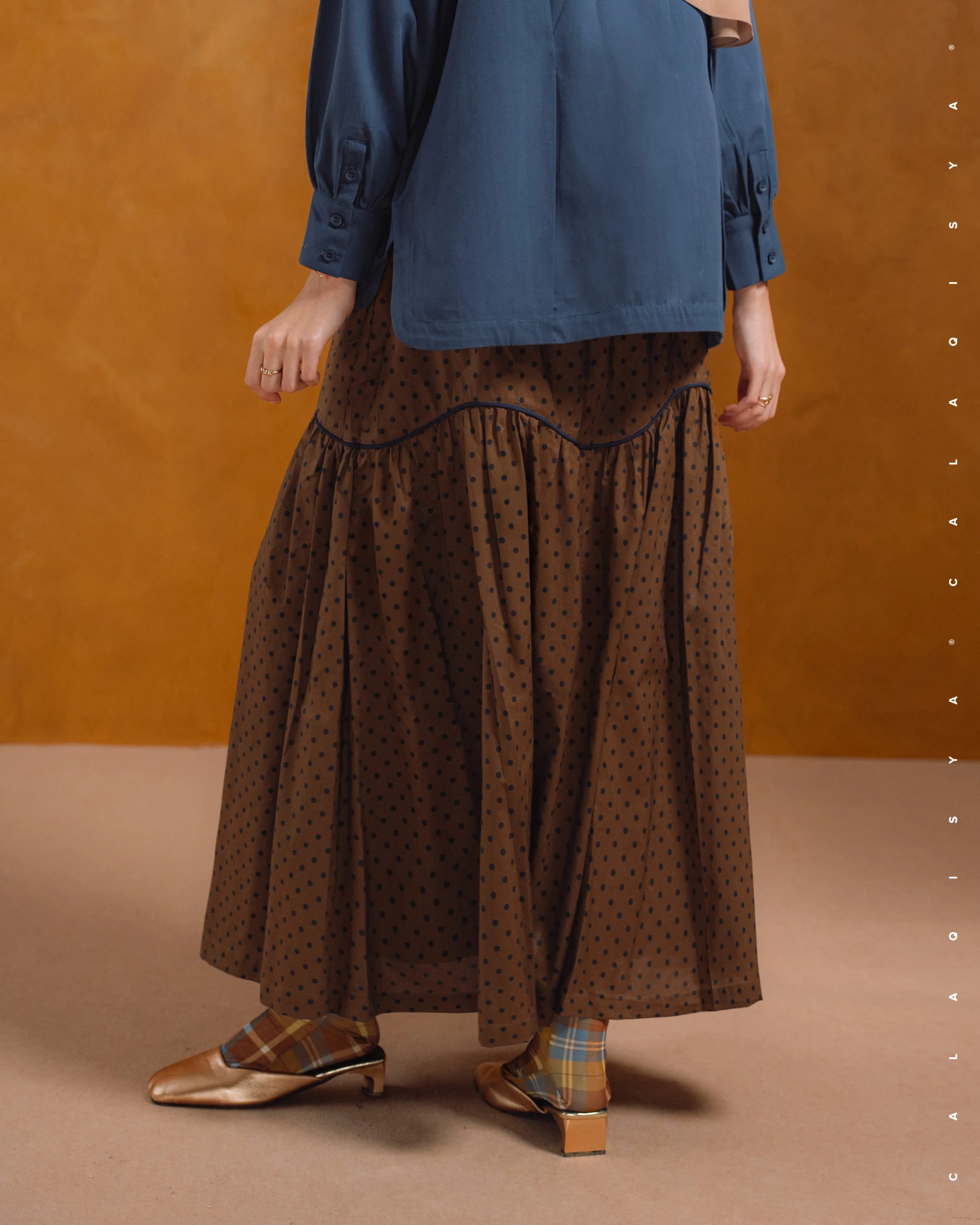 CAILY POLKA SKIRT IN B03 - Image 3