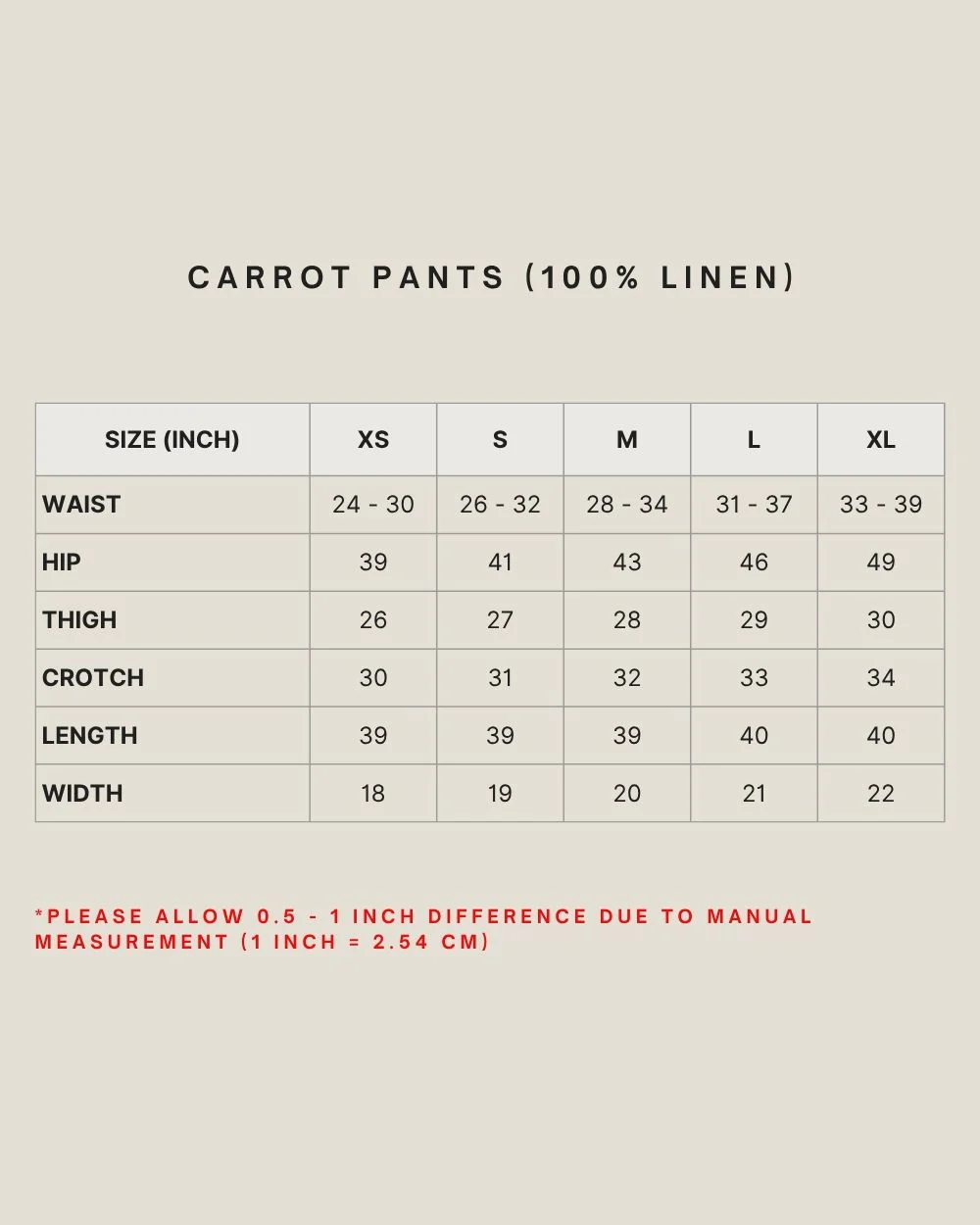 CARROT PANTS (100% LINEN) IN NIGHT SKY - Image 5