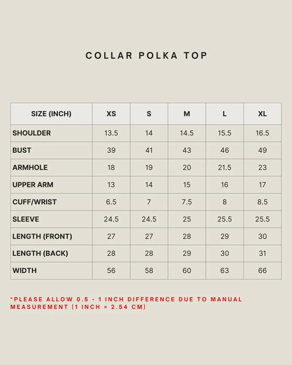 COLLAR POLKA TOP IN B03 - Image 5