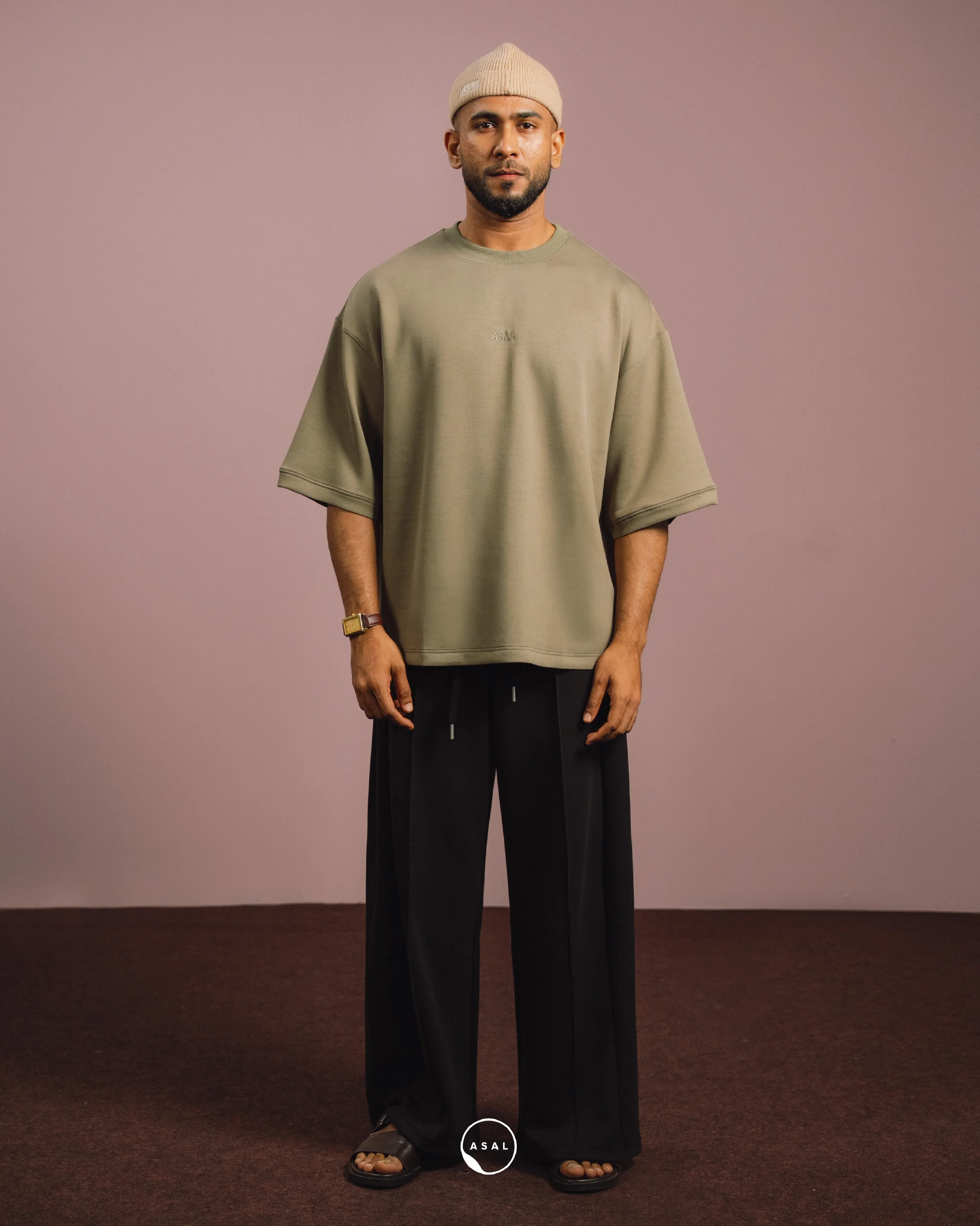 COLUMN RUSH PANTS IN BLACK - Image 2