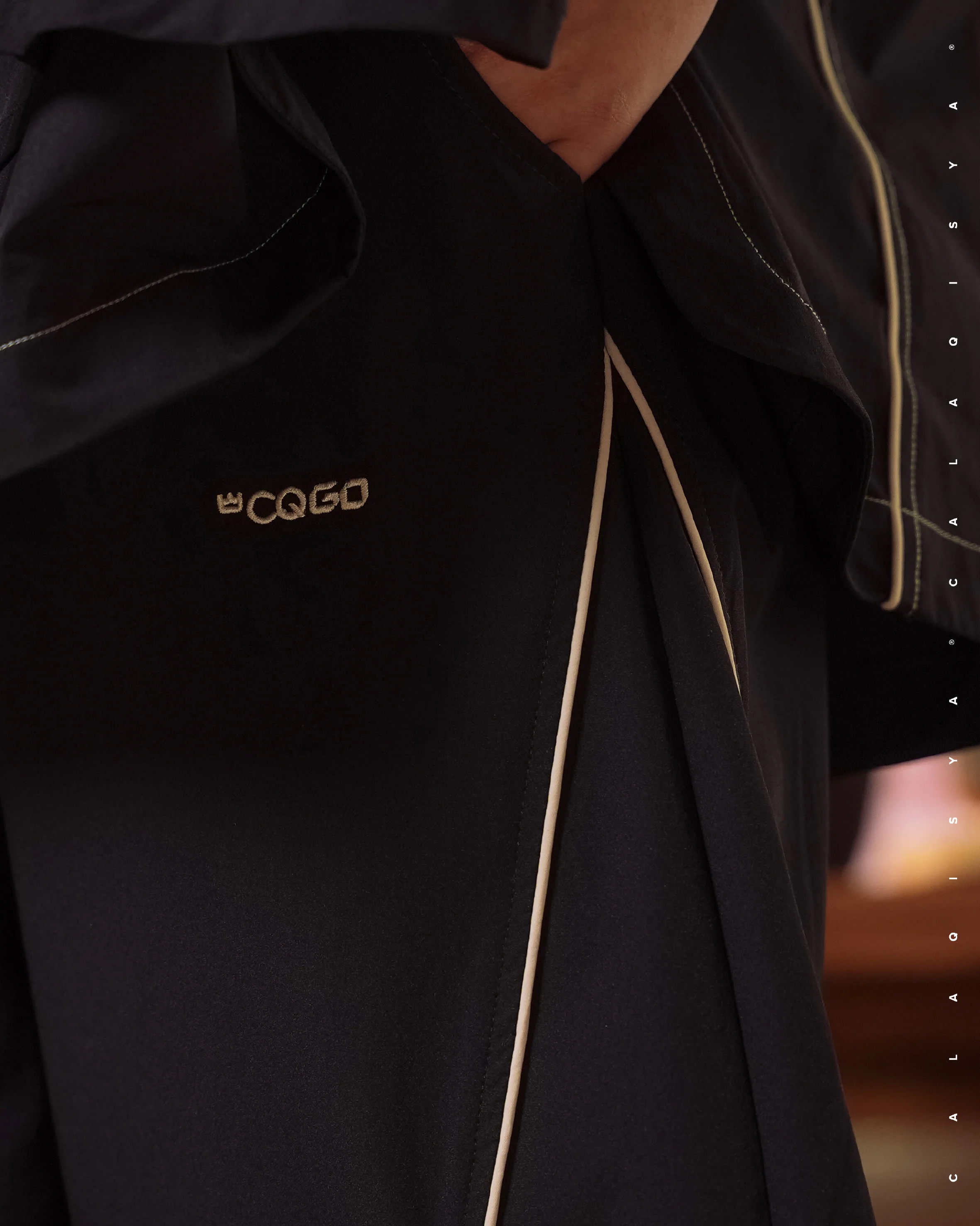 CQ GO FLOW PANTS IN BLACK - Image 3