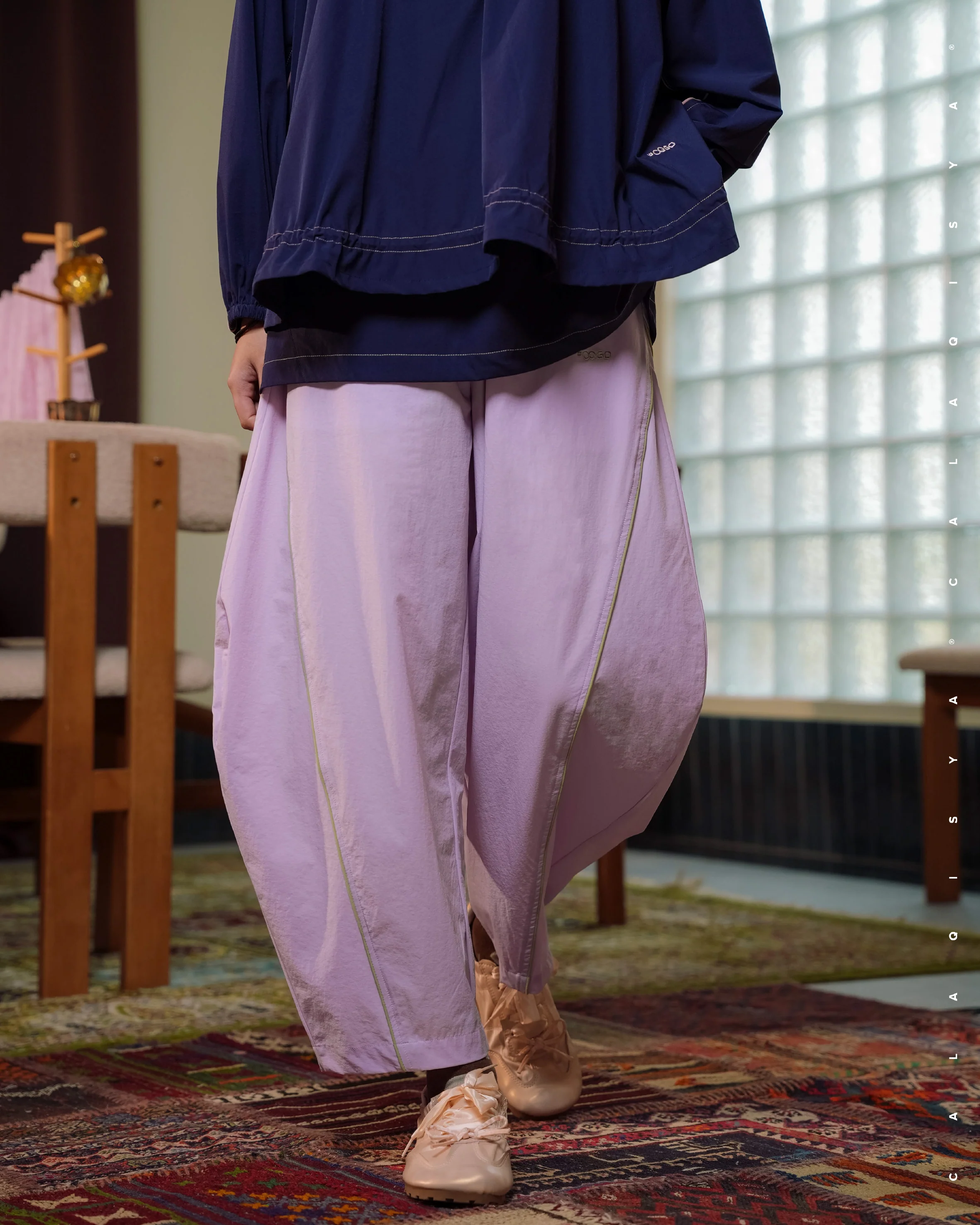 CQ GO FLOW PANTS IN WINSOME ORCHID - Image 3