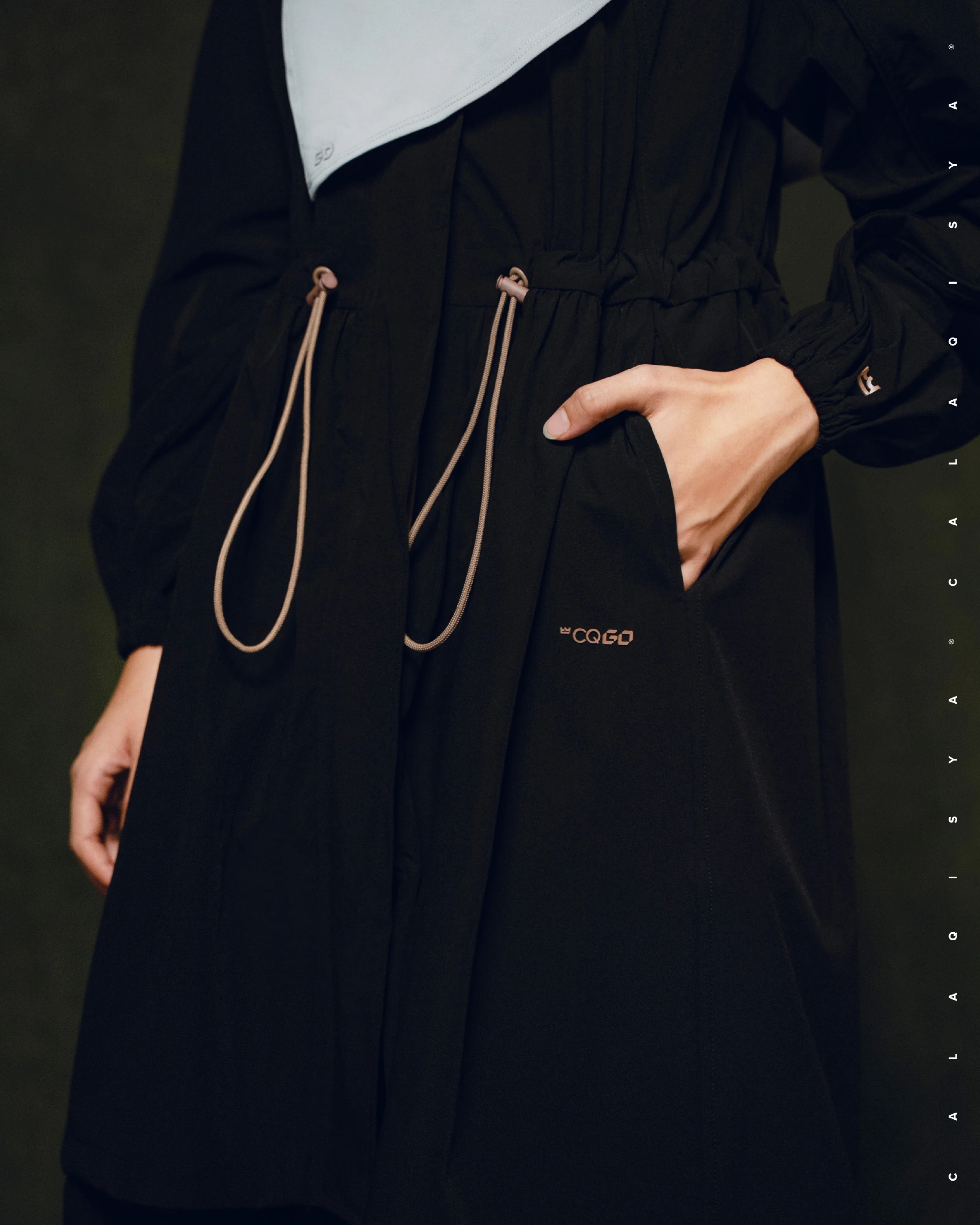 CQ GO LANE PARKA IN BLACK - Image 2