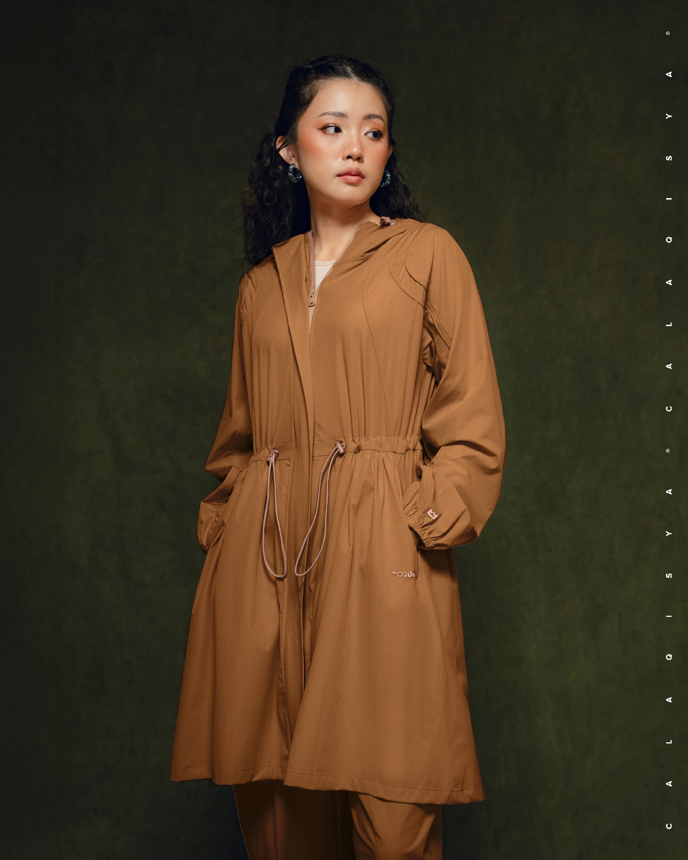 CQ GO LANE PARKA IN SUGAR ALMOND