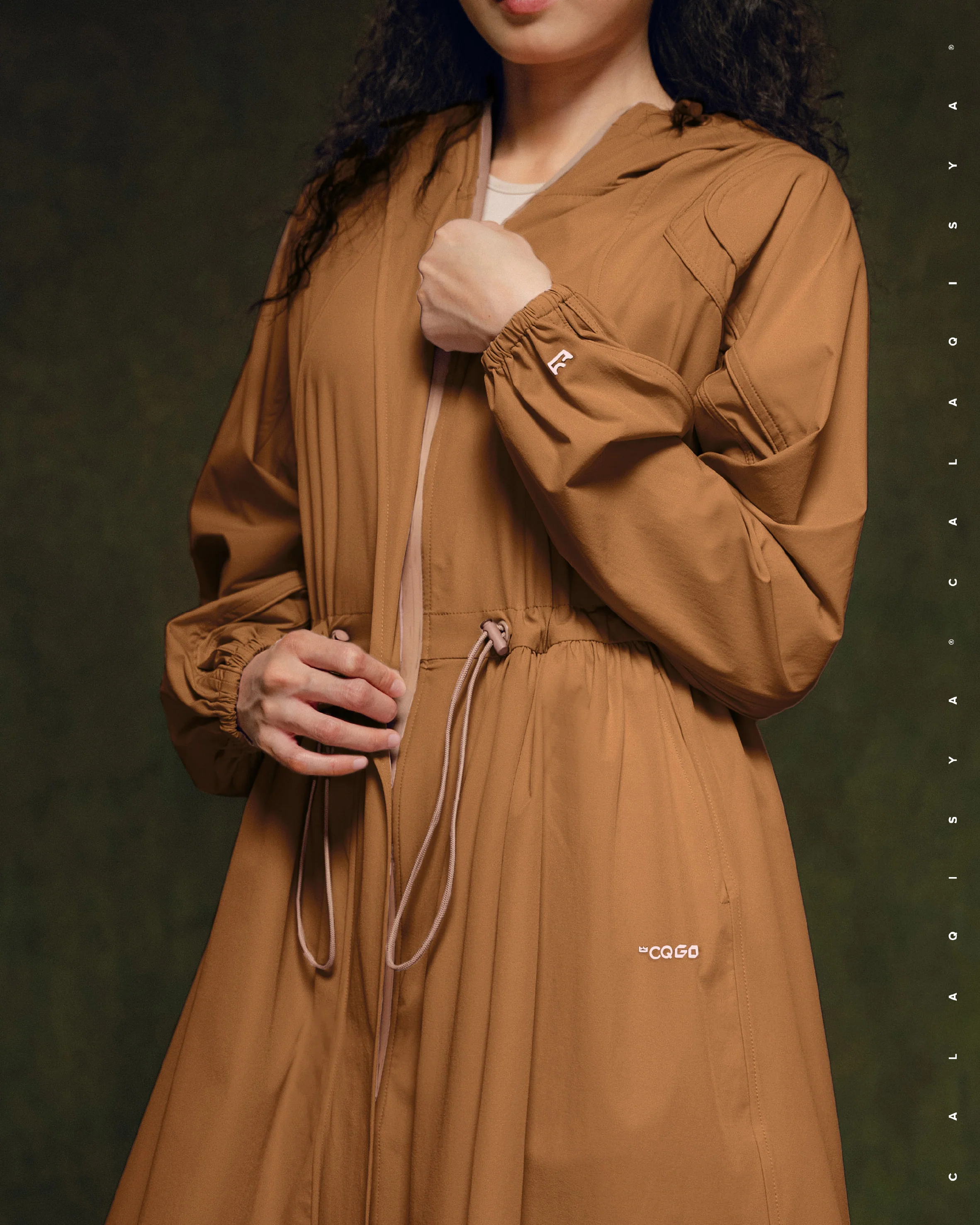 CQ GO LANE PARKA IN SUGAR ALMOND - Image 2