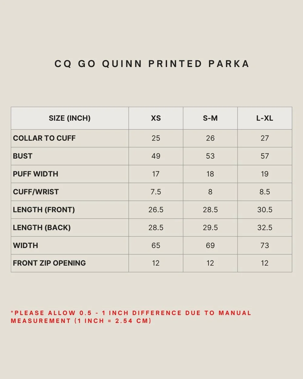 CQ GO QUINN PRINTED PARKA IN FERN - Image 6