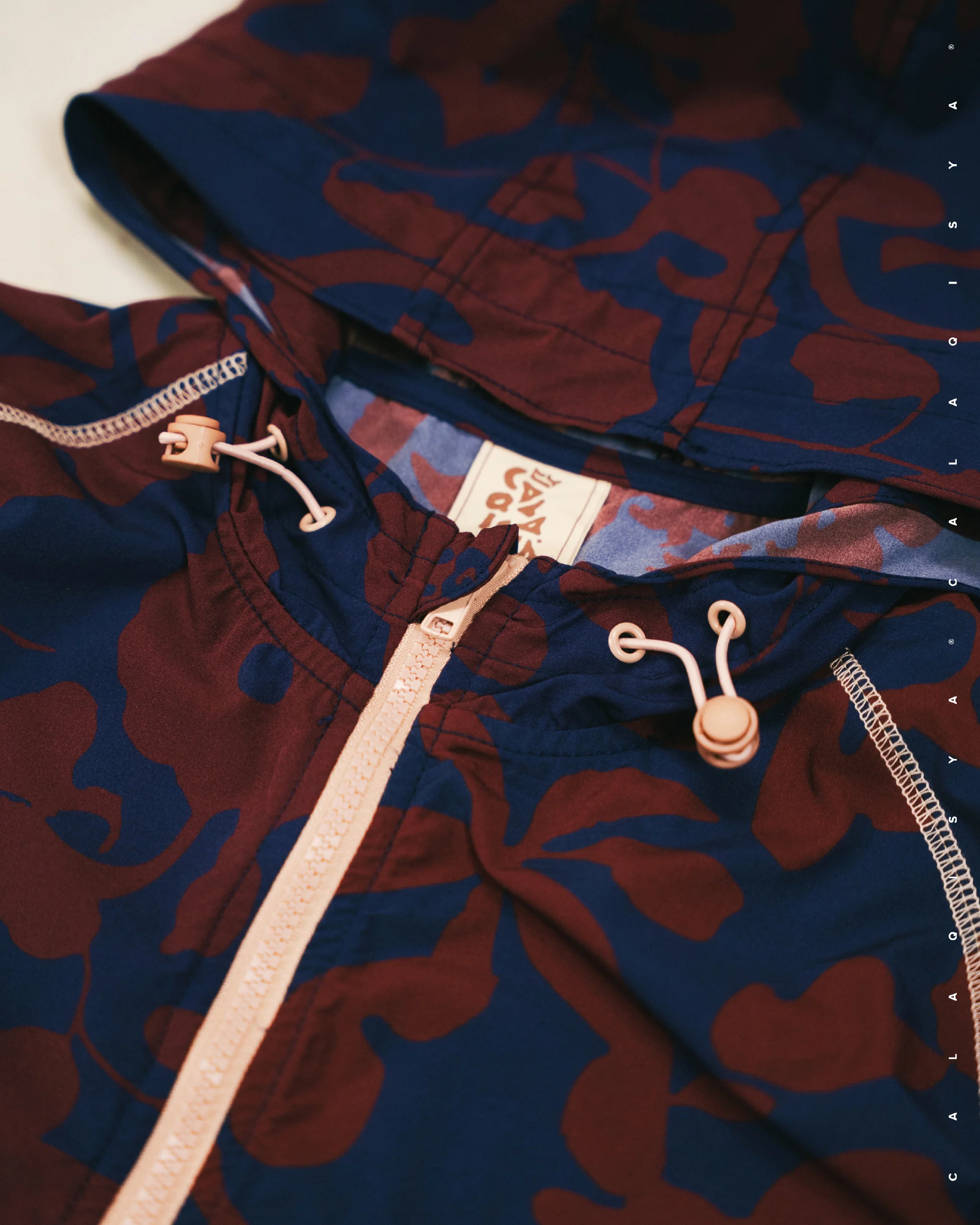 CQ GO QUINN PRINTED PARKA KIDS IN PORT ROYALE - Image 3