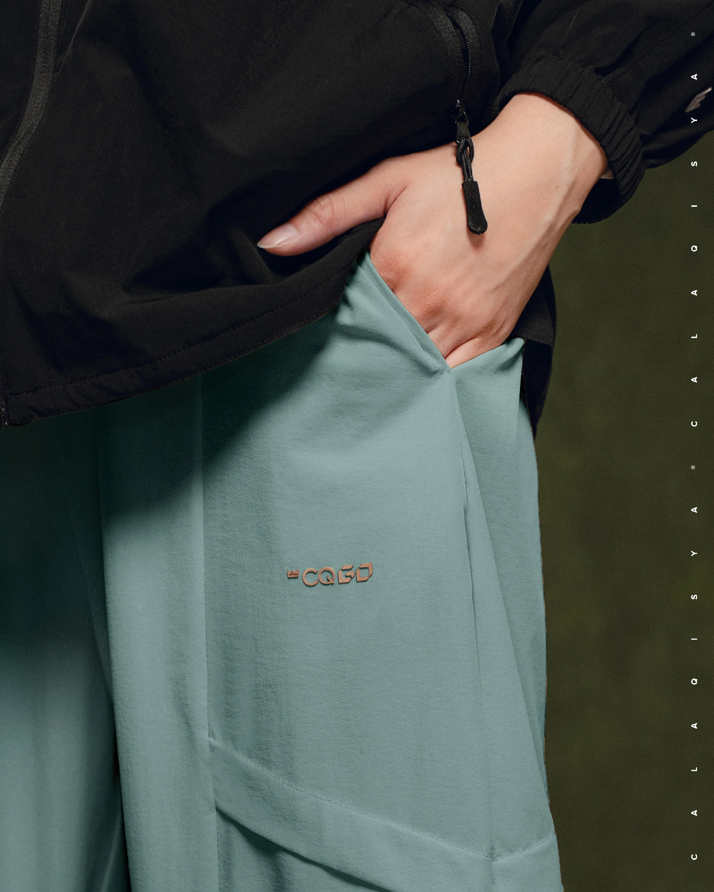 CQ GO WALK TAPERED PANTS IN TROOPER - Image 3