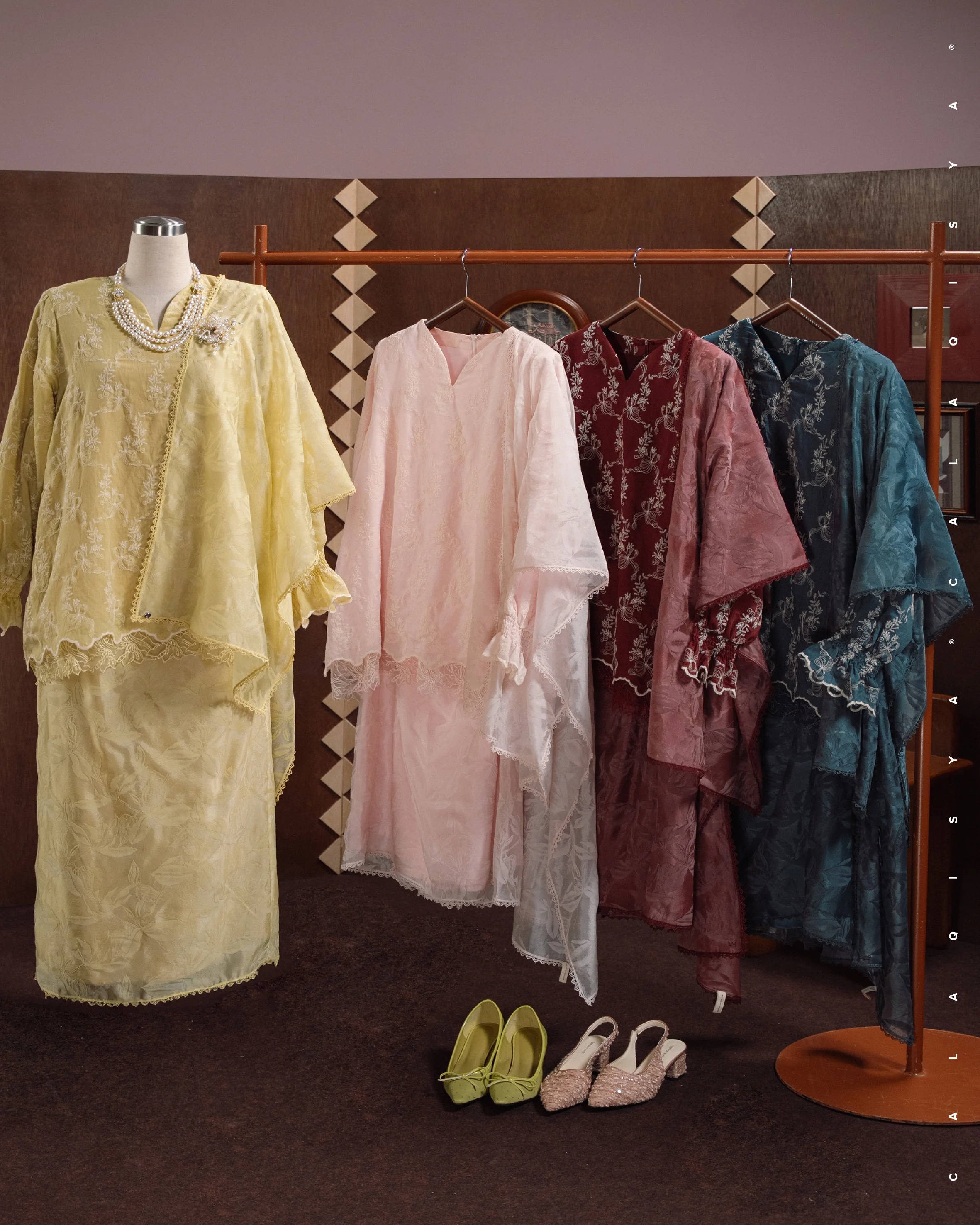DIIRA IN BURNT RUSSET (SELENDANG INCLUDED) - Image 4