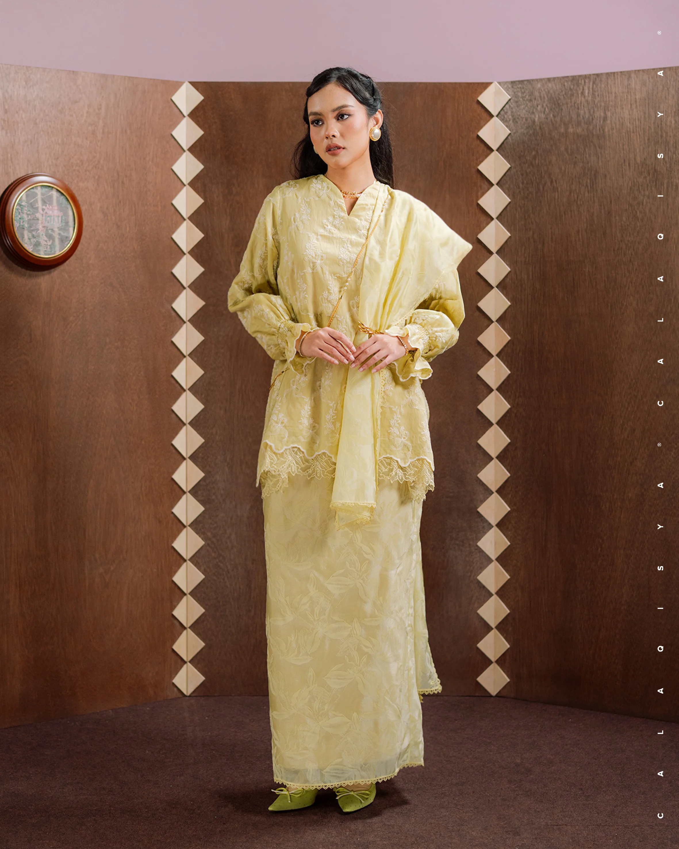DIIRA IN MELLOW YELLOW (SELENDANG INCLUDED) - Image 3
