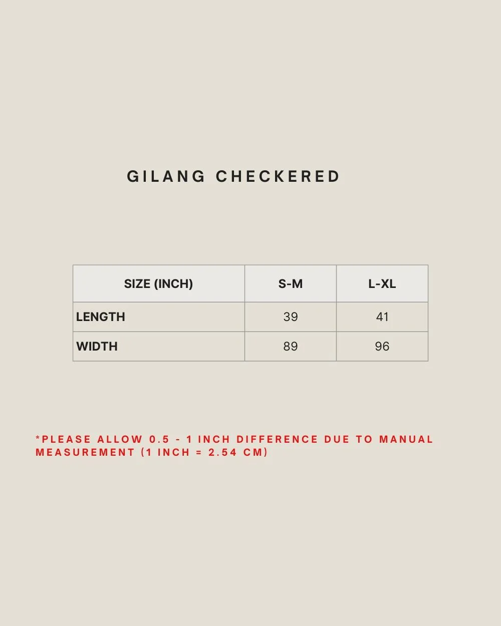 GILANG CHECKERED (SAMPING) IN BEET RED - Image 5