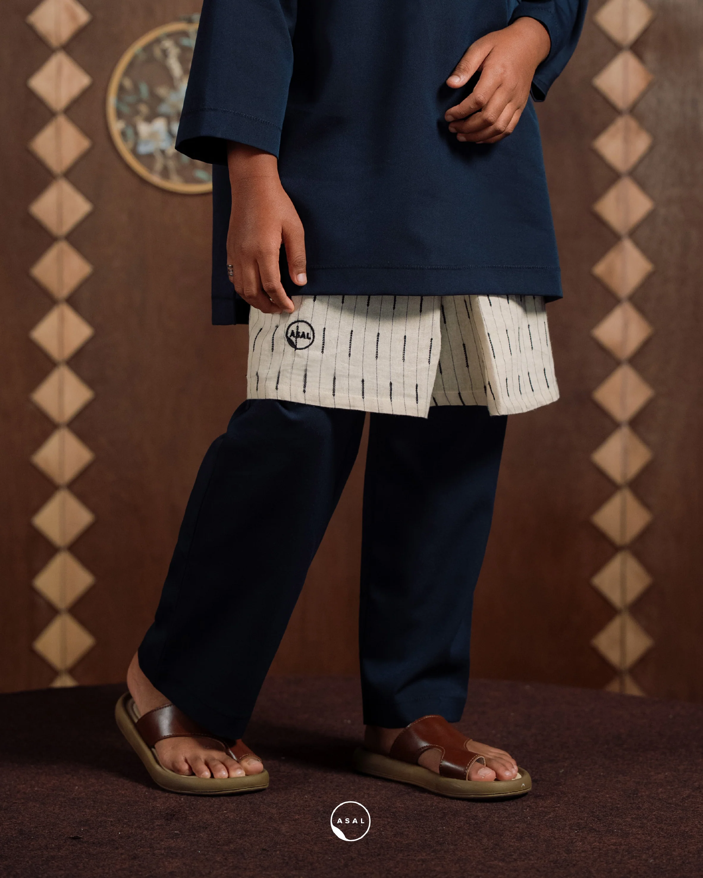 HAKAN STRIPE KIDS (SAMPING) IN SHEER BLISS - Image 2