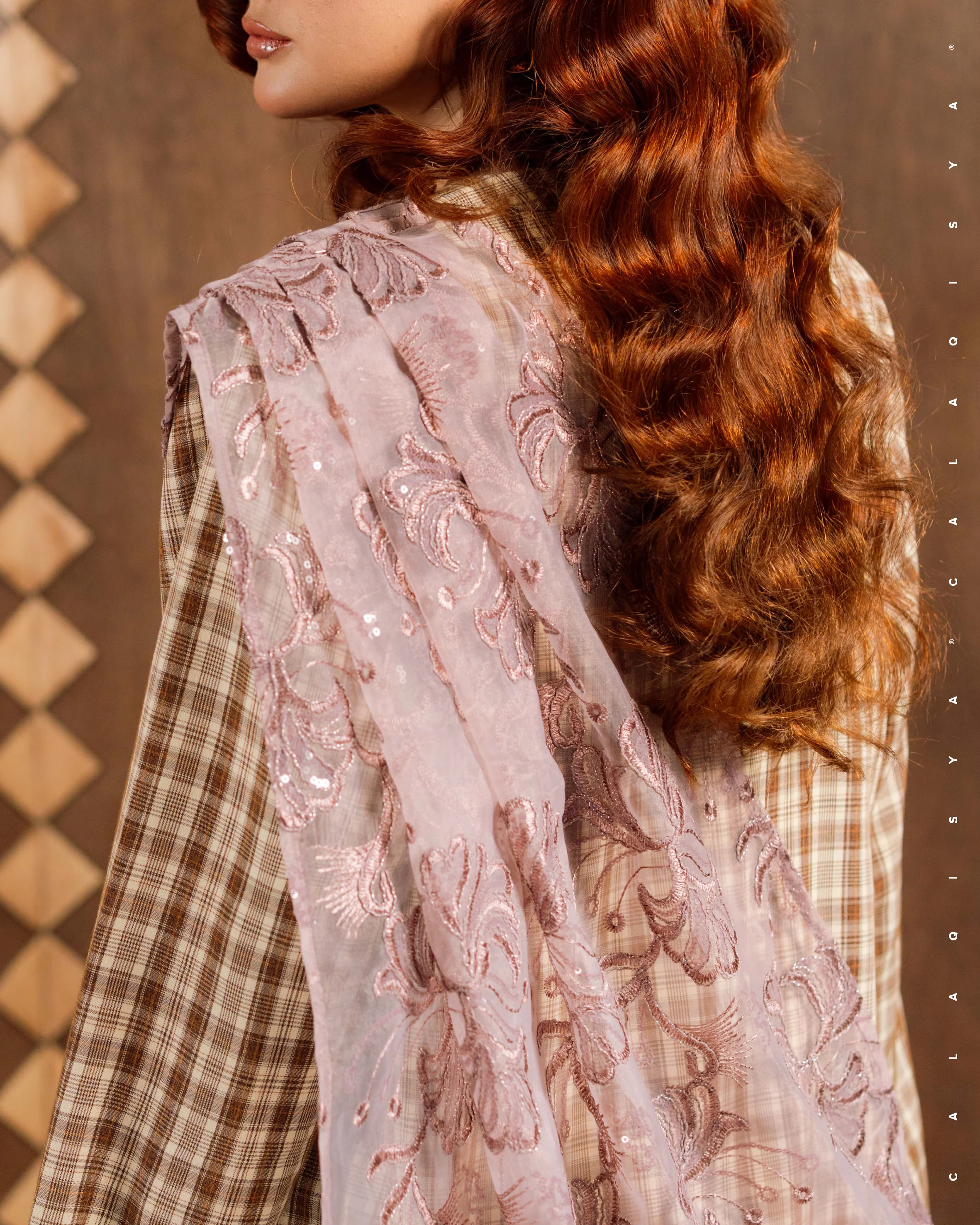 IVY SELENDANG IN WISTFUL MAUVE - Image 2