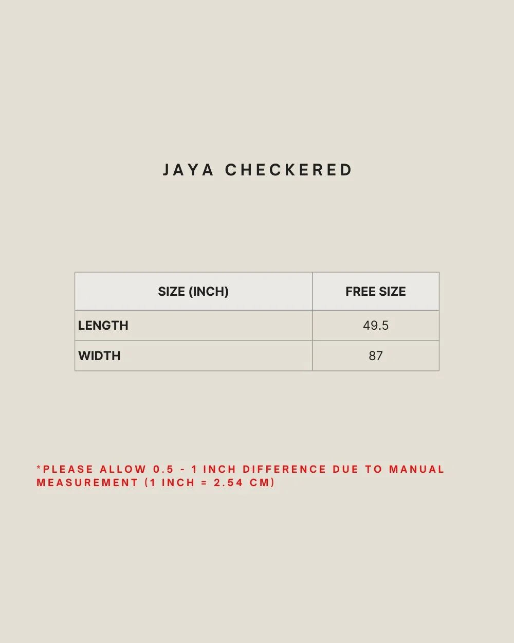 JAYA CHECKERED (KAIN PELIKAT) IN AMBERLIGHT - Image 5