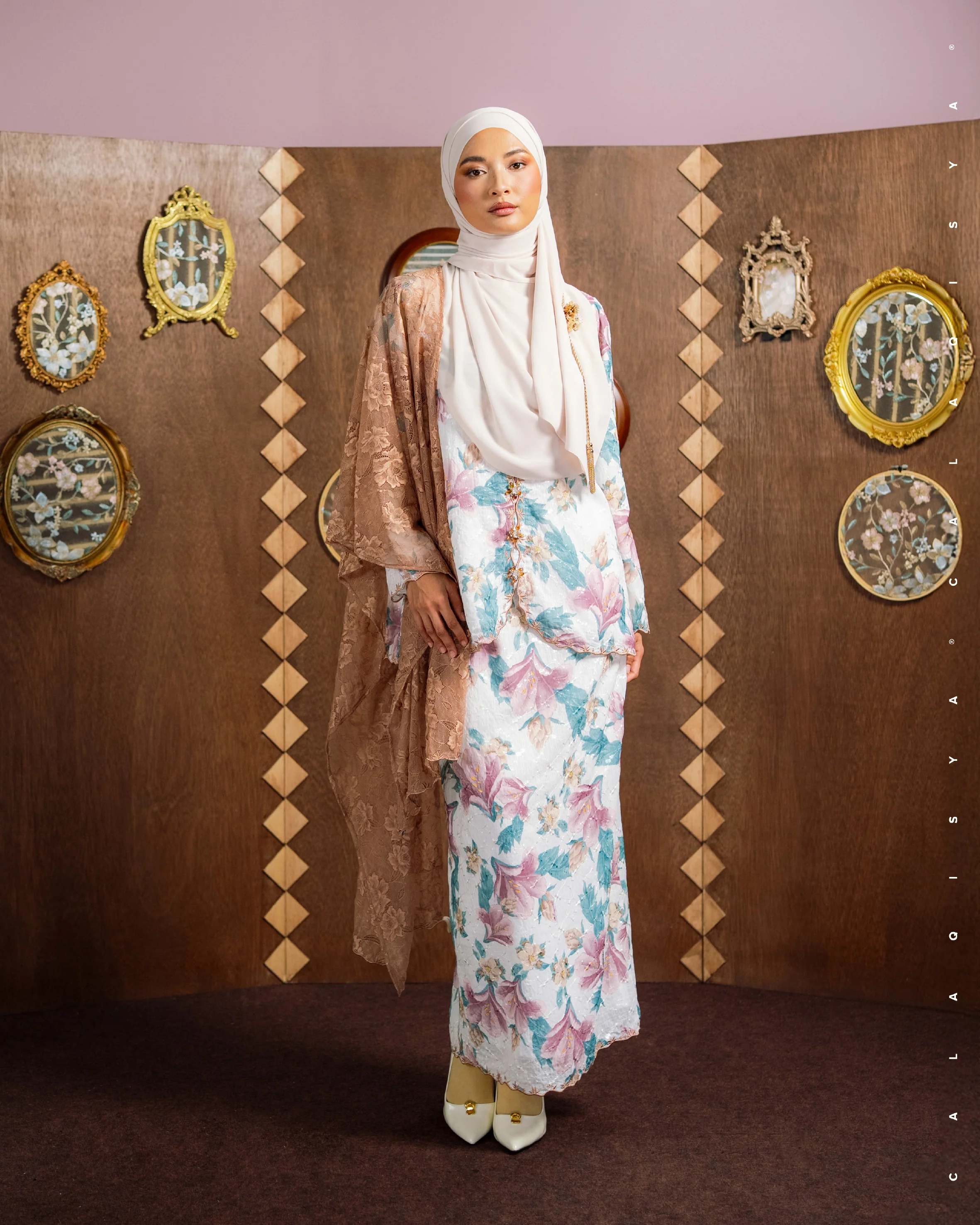 TALA IN ROMANCE ROSE (SELENDANG INCLUDED) - Image 4