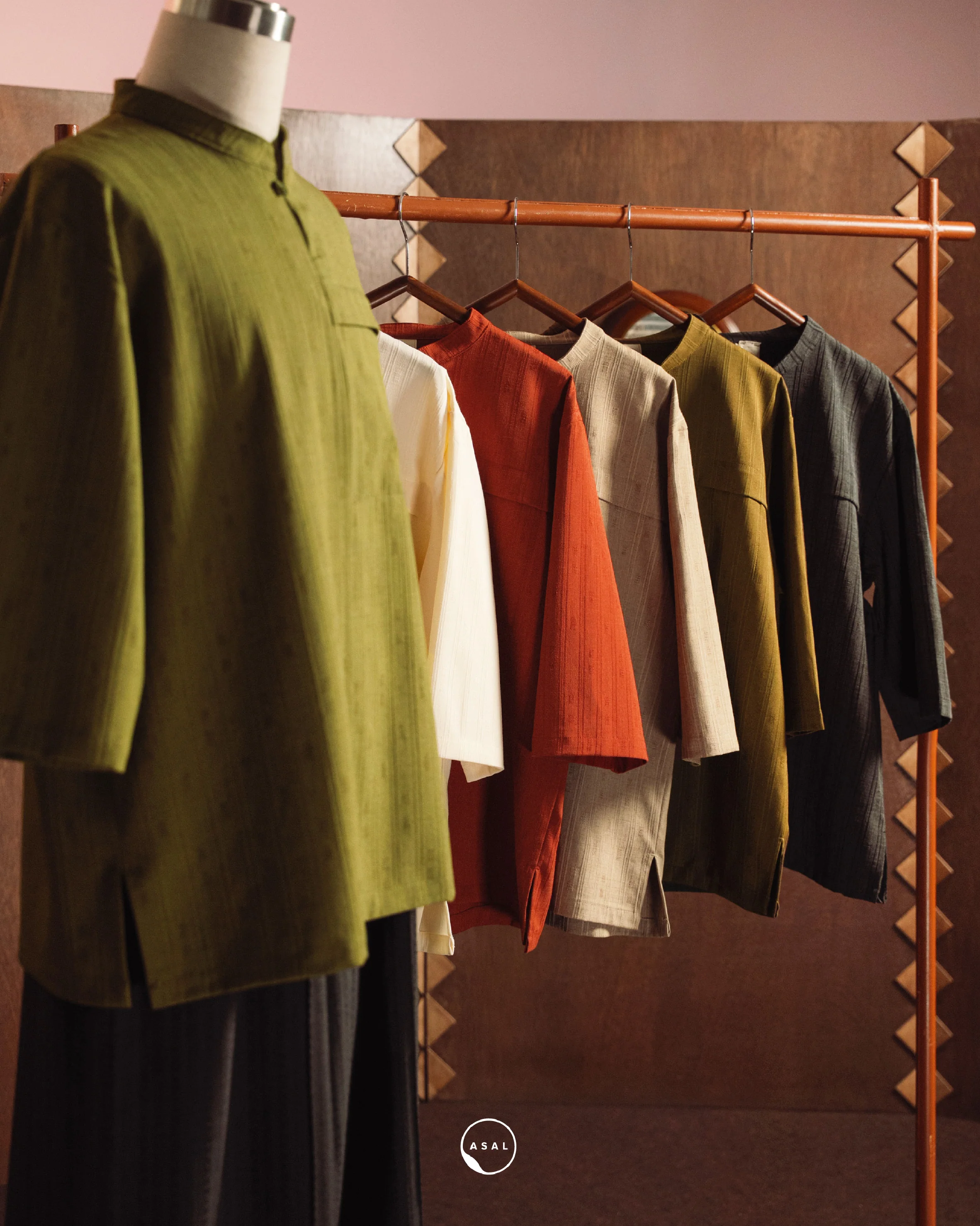 YASA KURTA IN DUNE - Image 4