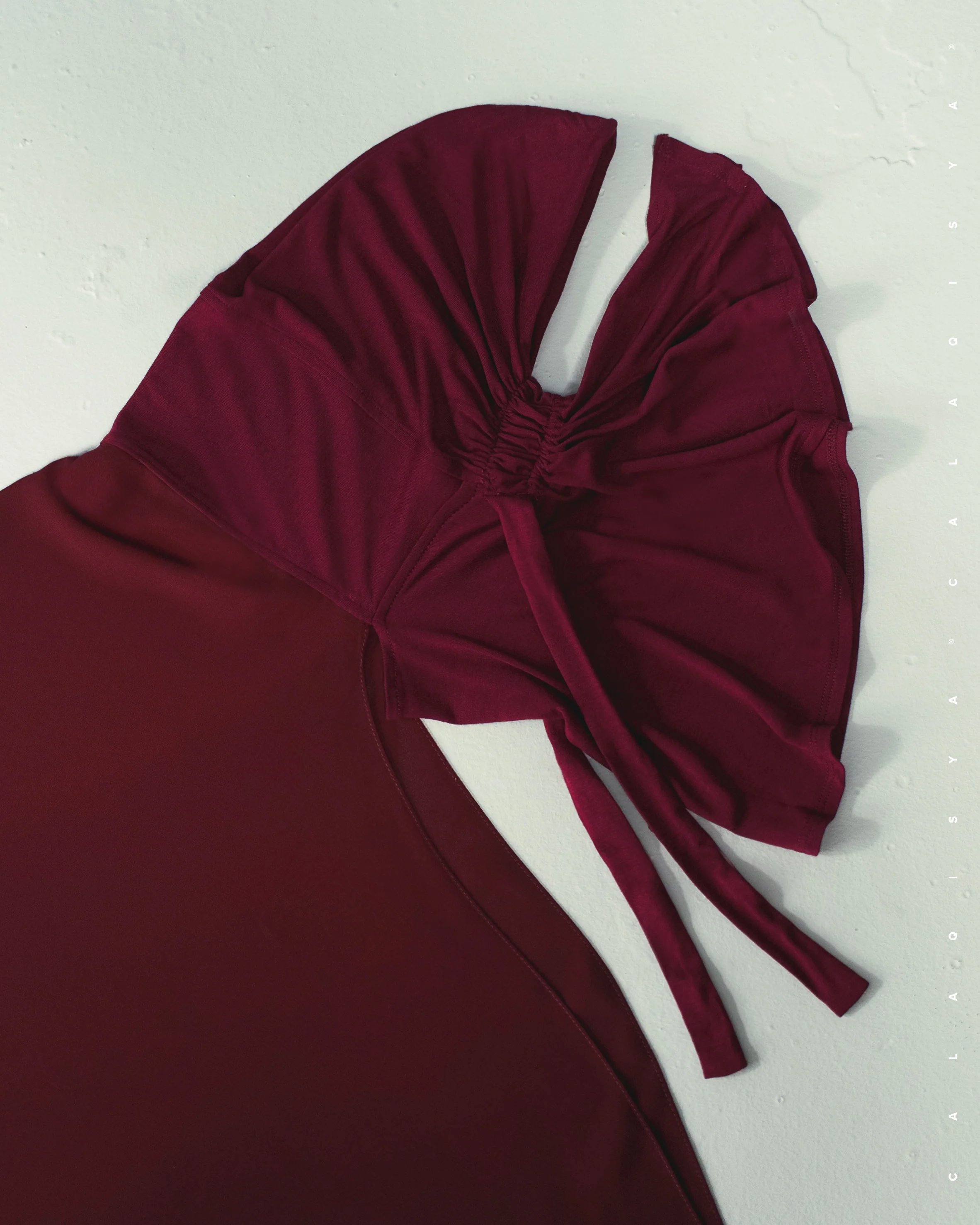 DANIAH FULL UNDERSCARF IN ELDERBERRY - Image 5
