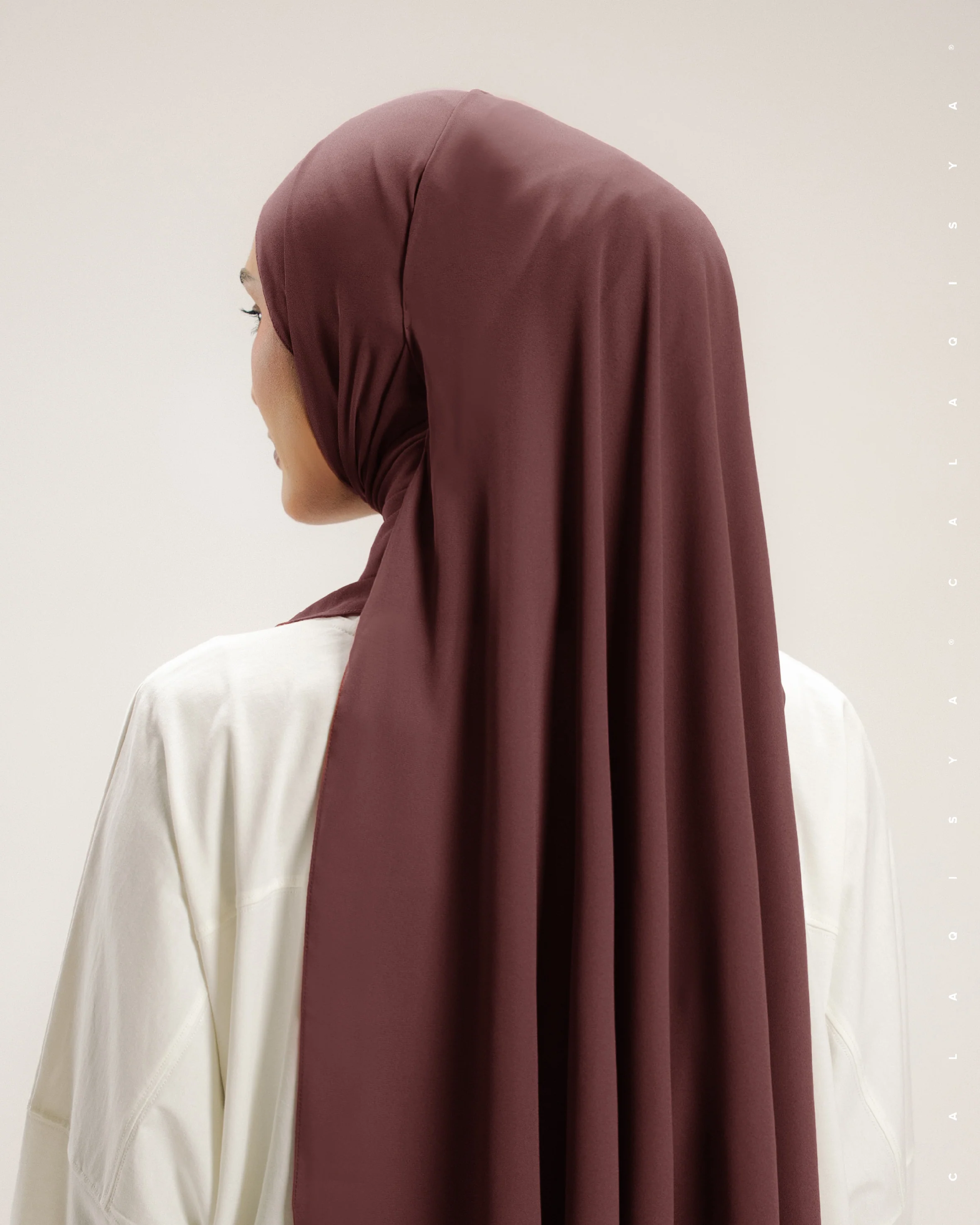 DANIAH SHAWL 2.0 IN BITTER CHOCOLATE - Image 2