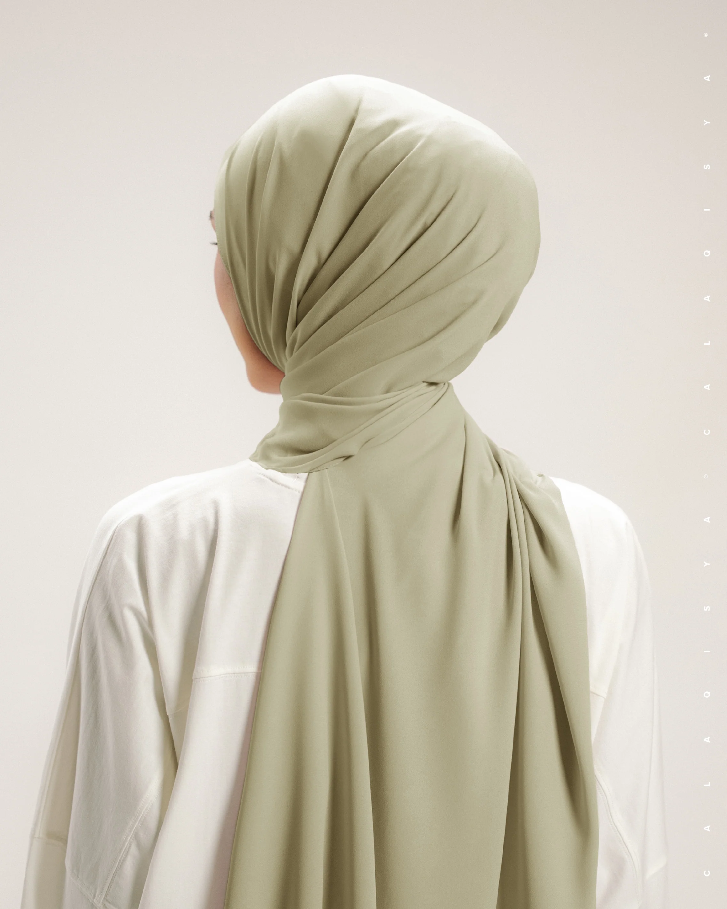 DANIAH SHAWL 2.0 IN SLATE GREEN - Image 2